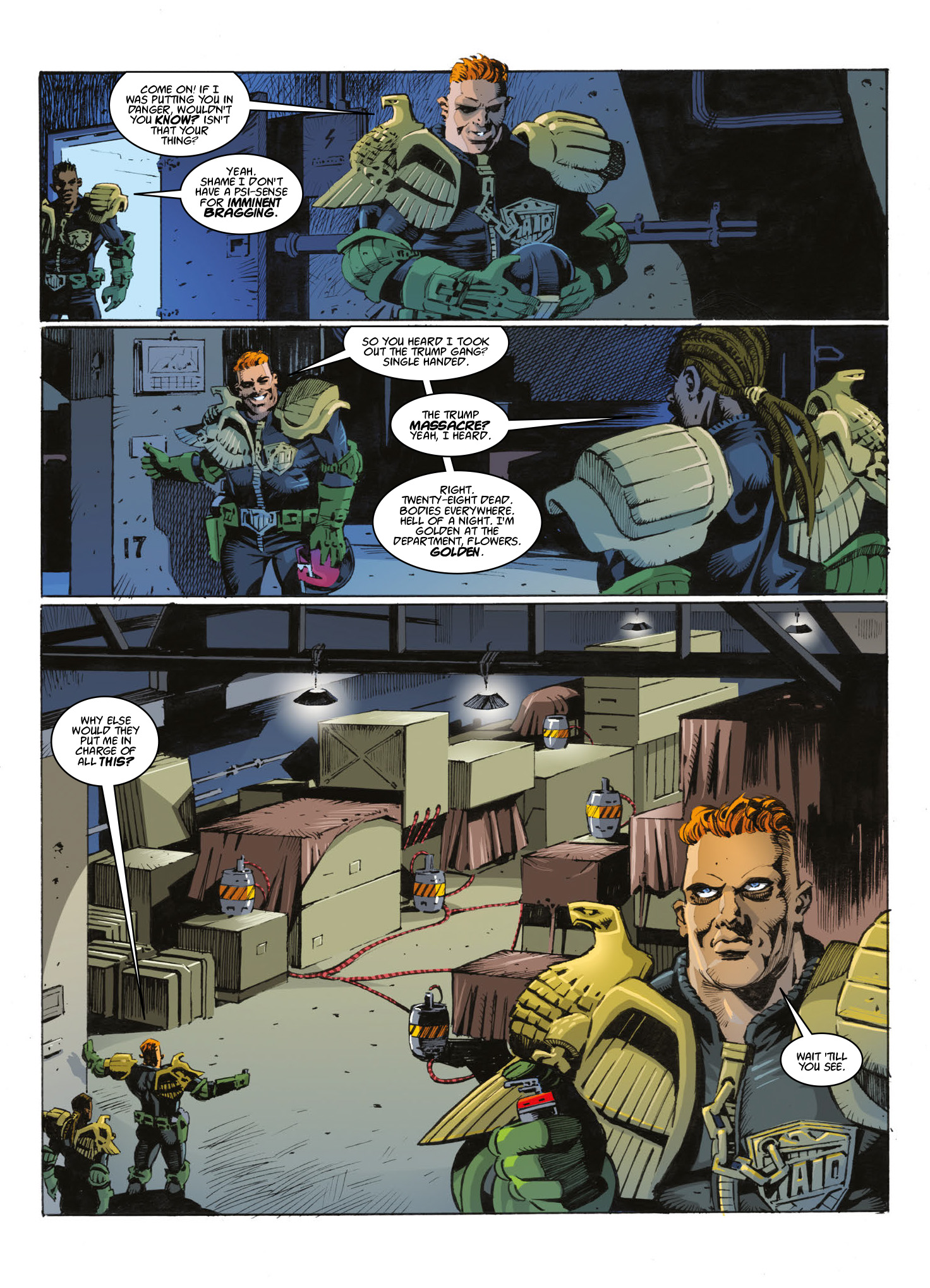 Judge Dredd Megazine (2003-) issue 410 - Page 77