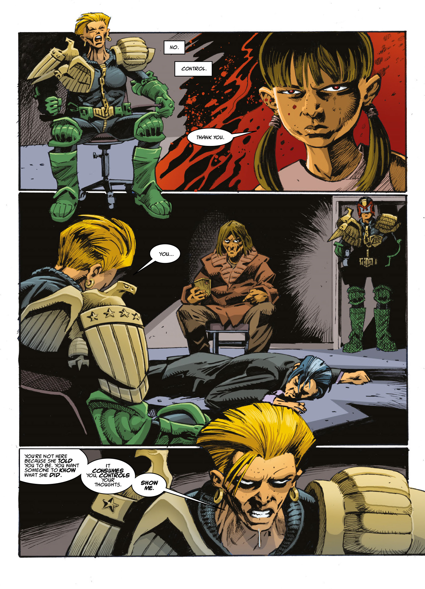 Judge Dredd Megazine (2003-) issue 410 - Page 91