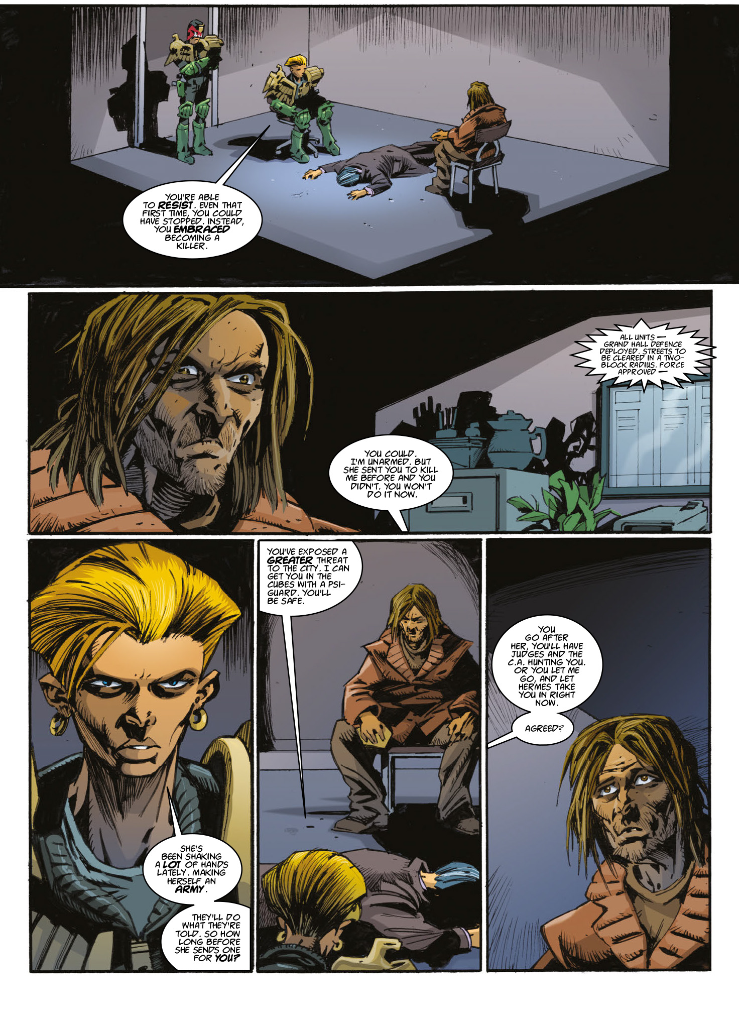 Judge Dredd Megazine (2003-) issue 410 - Page 96