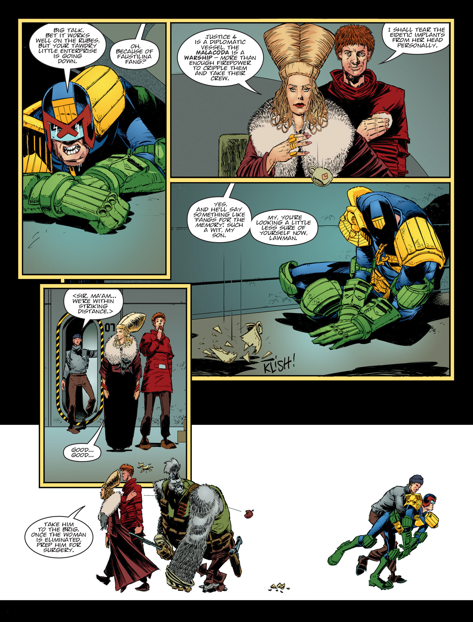 Judge Dredd Megazine (2003-) issue 411 - Page 8