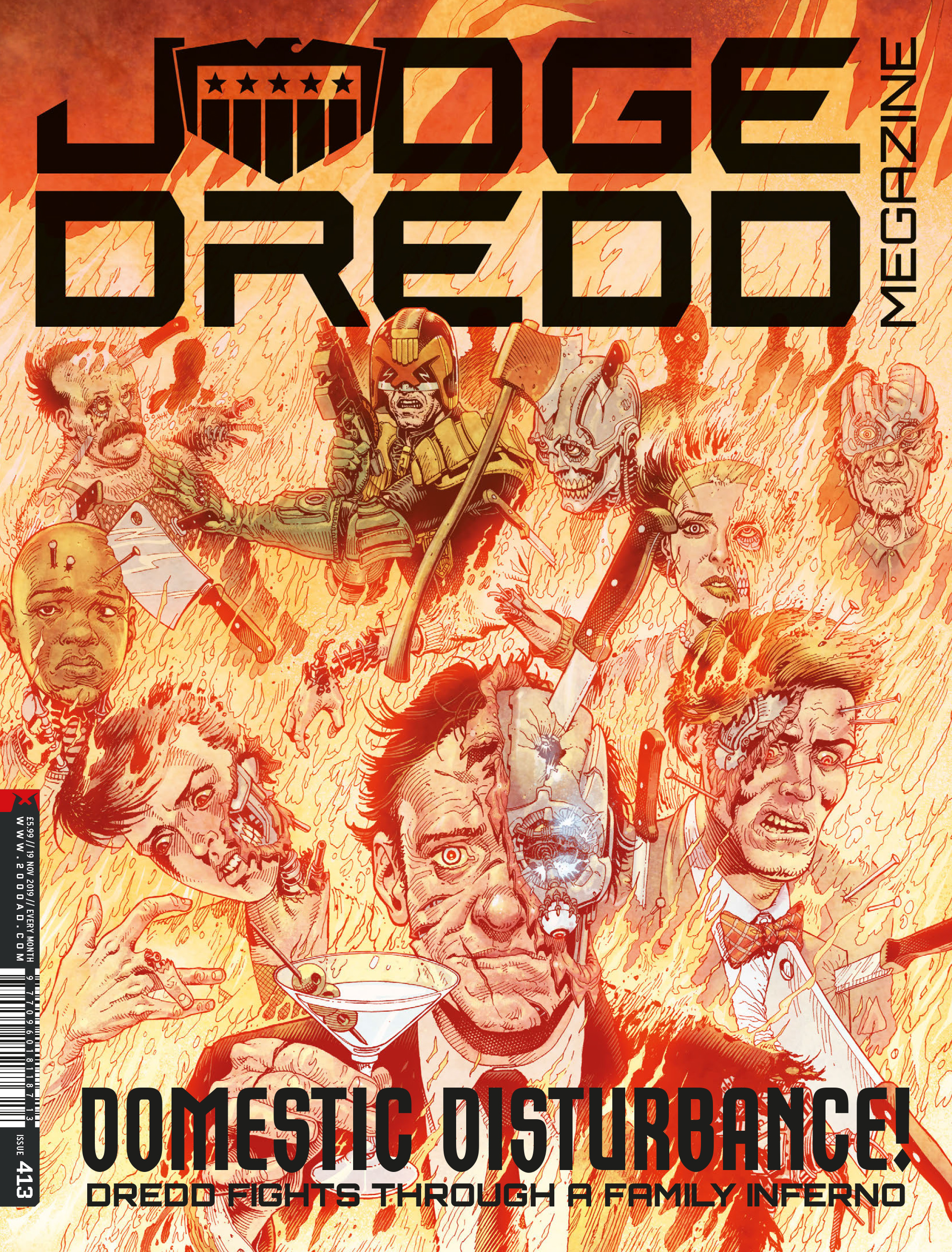 Judge Dredd Megazine (2003-)-Judge Dredd Megazine (2003-) #413