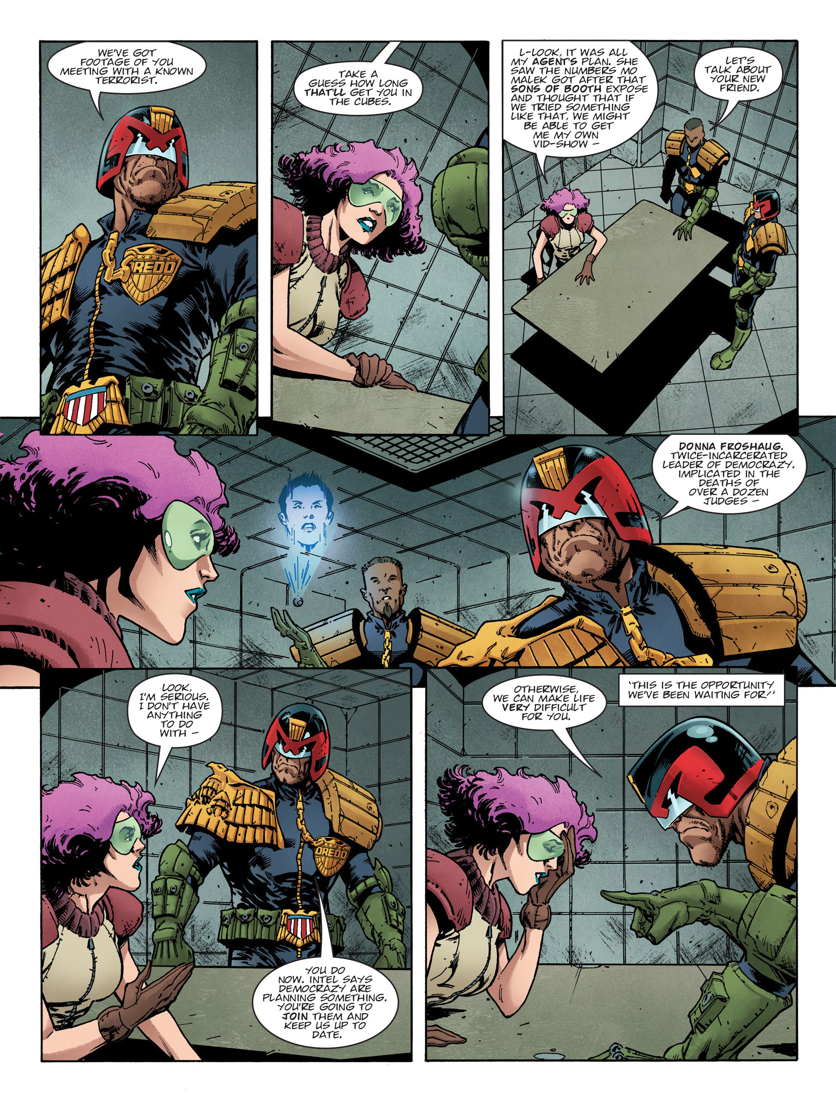 Judge Dredd Megazine (2003-) issue 414 - Page 10