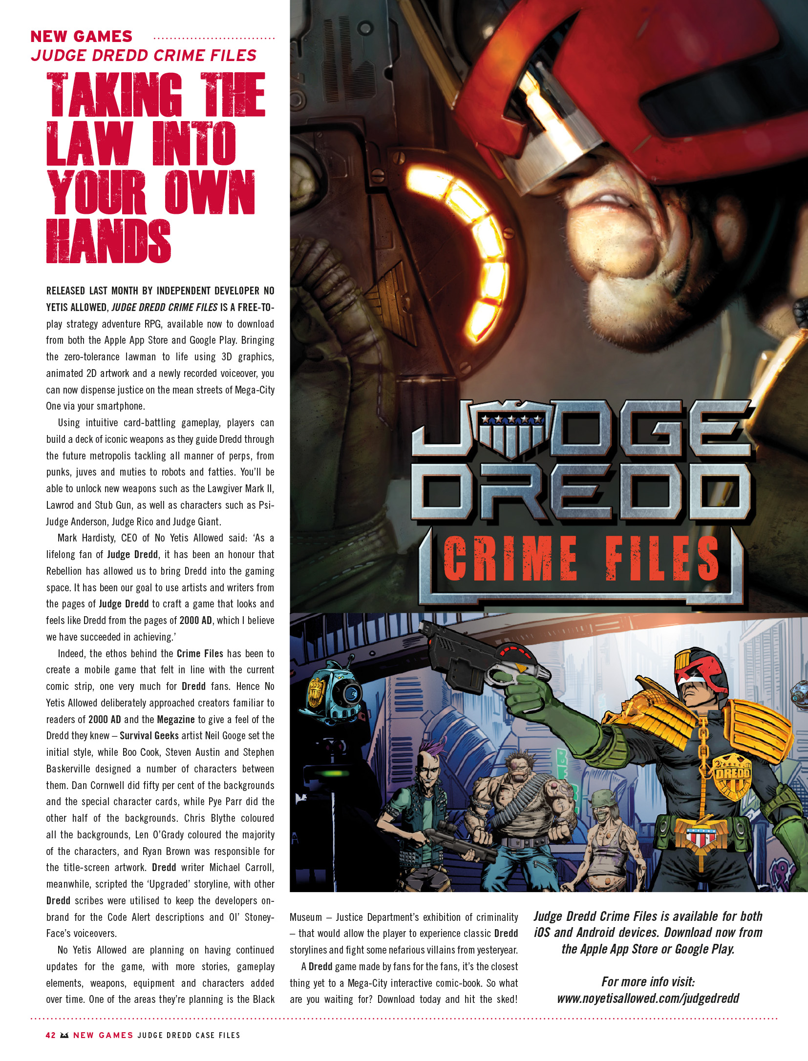 Judge Dredd Megazine (2003-) issue 414 - Page 42