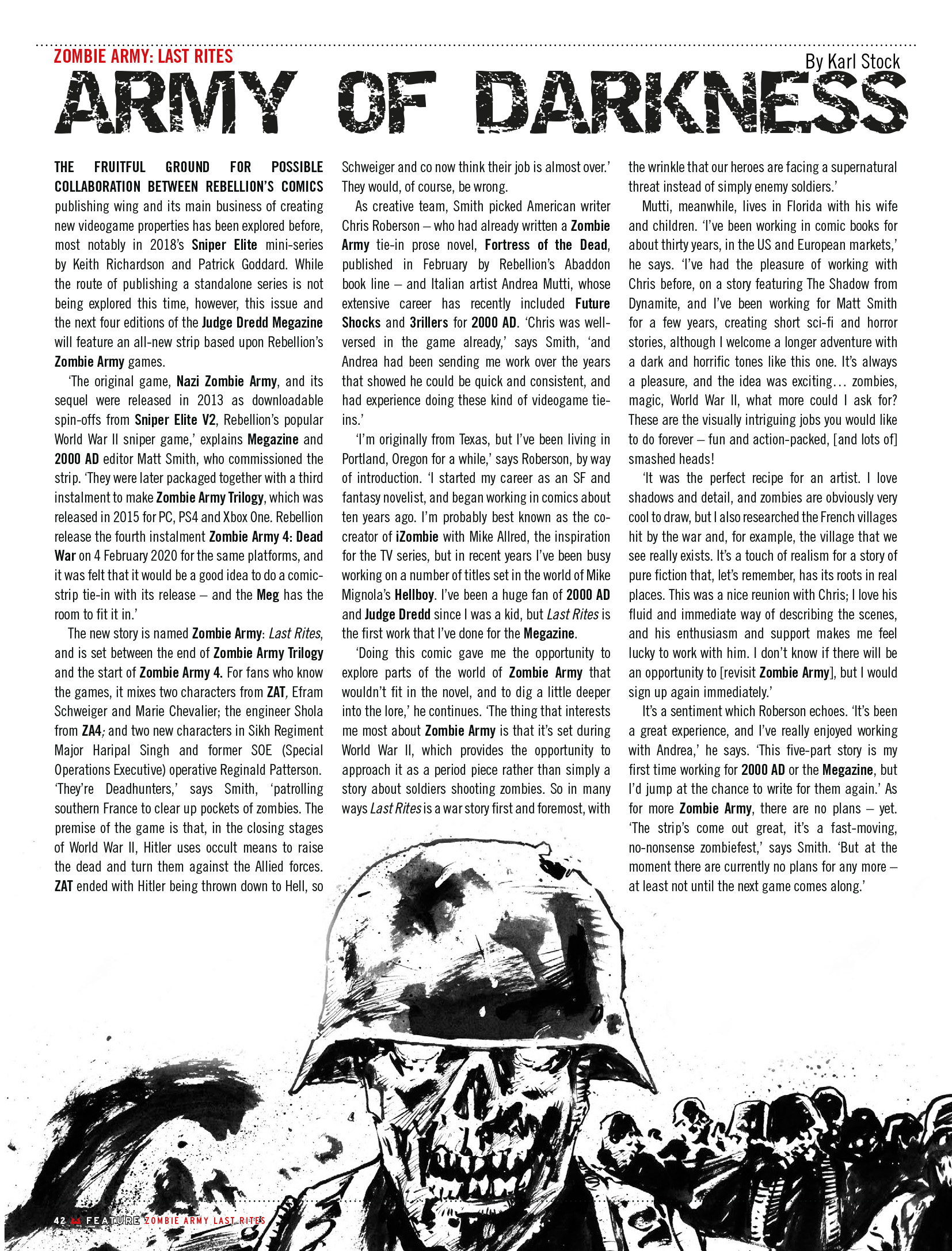 Judge Dredd Megazine (2003-) issue 416 - Page 42