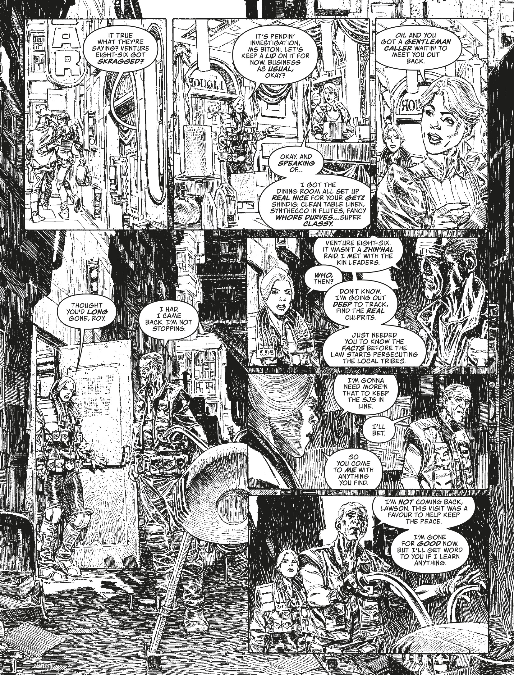 Judge Dredd Megazine (2003-) issue 416 - Page 57