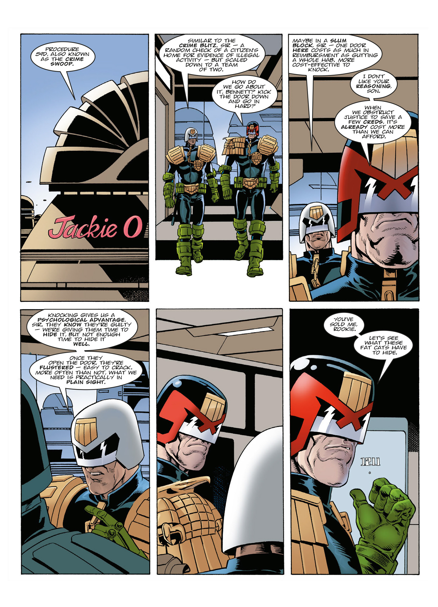 Judge Dredd Megazine (2003-) issue 416 - Page 71