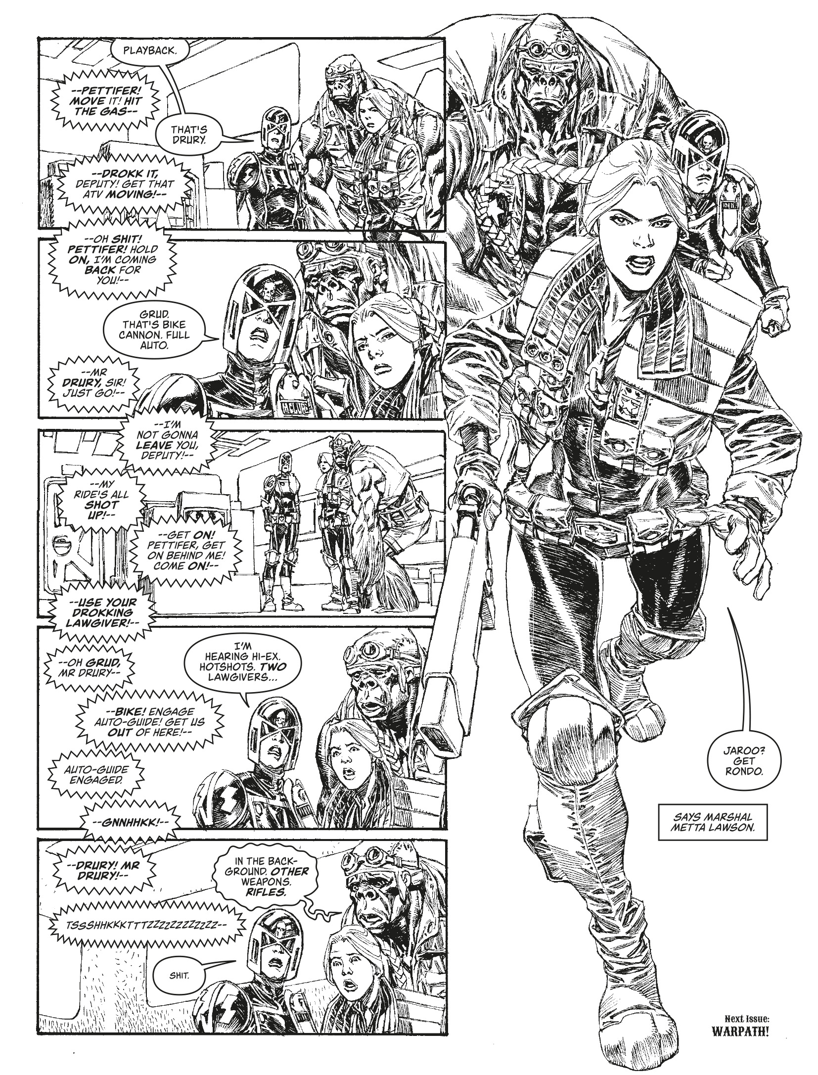 Judge Dredd Megazine (2003-) issue 417 - Page 62