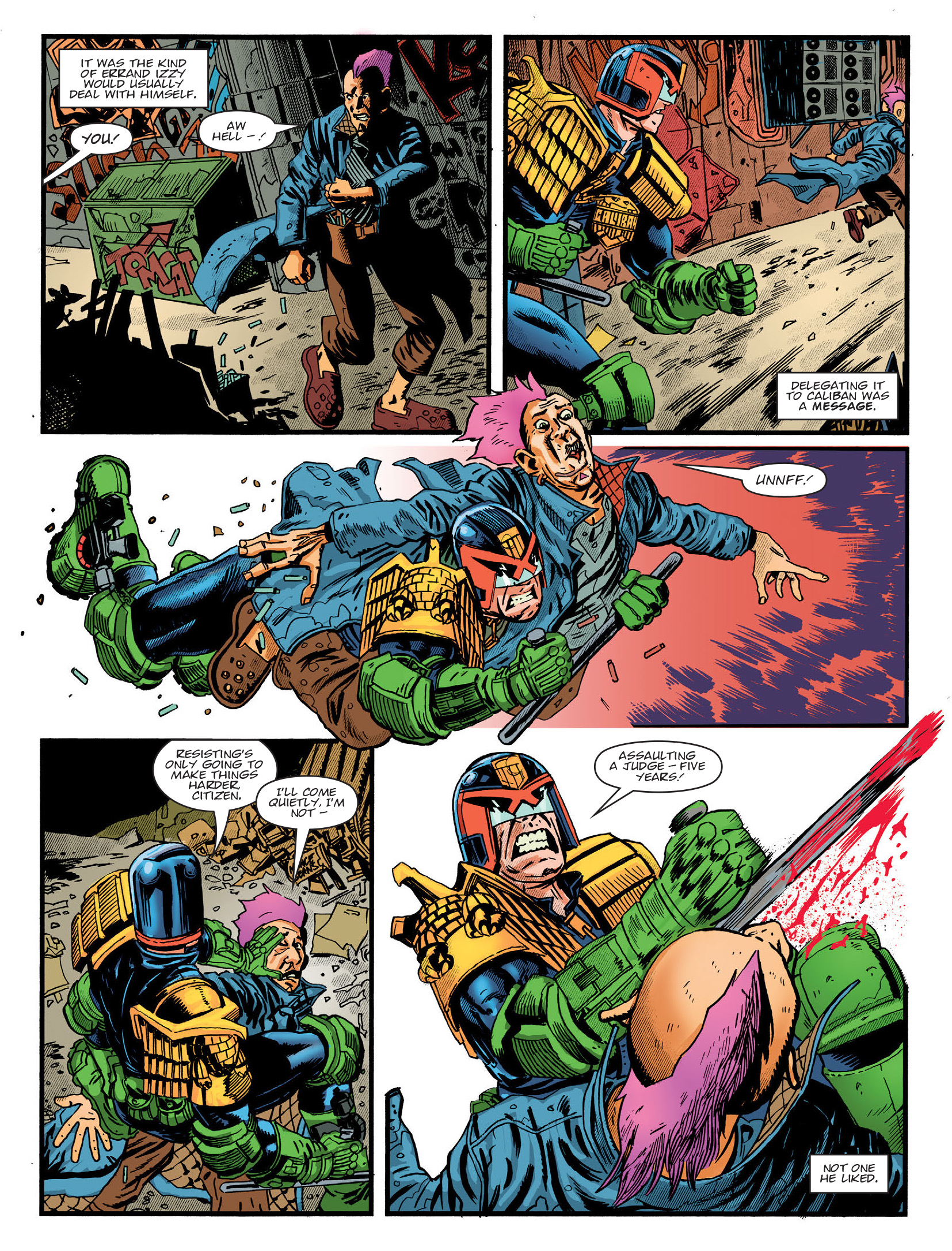 Judge Dredd Megazine (2003-) issue 418 - Page 11