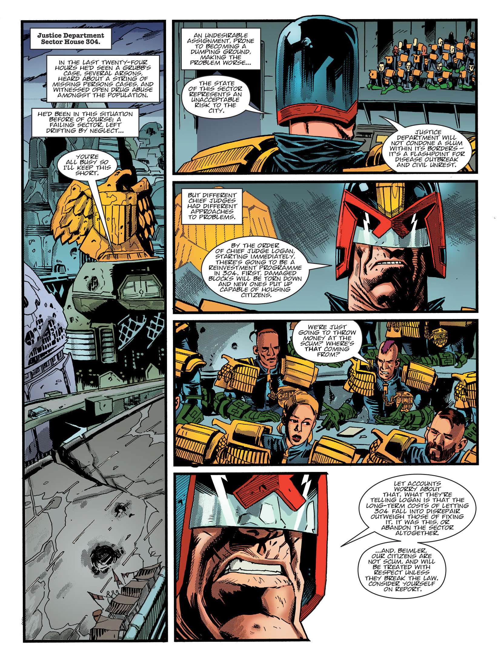 Judge Dredd Megazine (2003-) issue 418 - Page 13