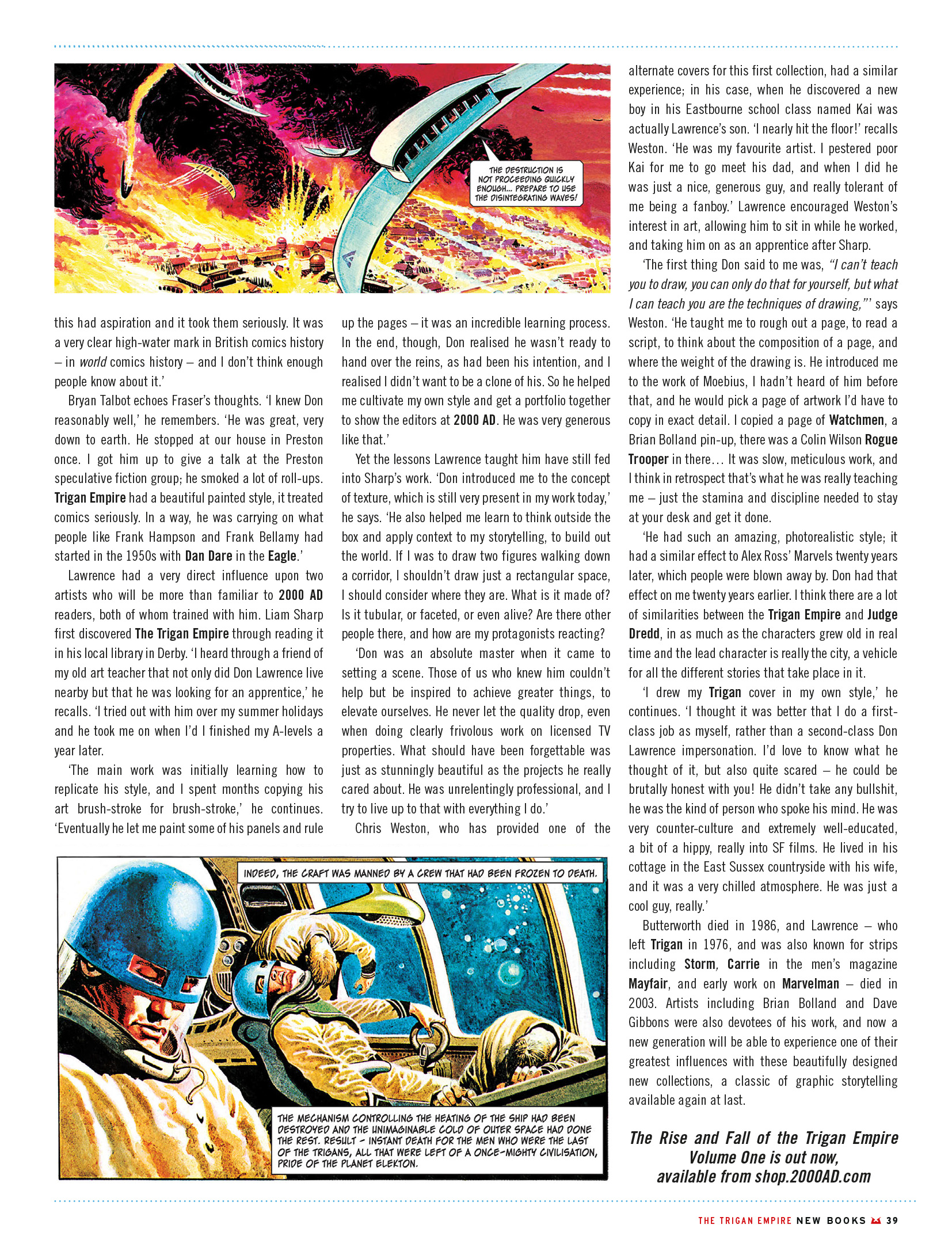 Judge Dredd Megazine (2003-) issue 418 - Page 39