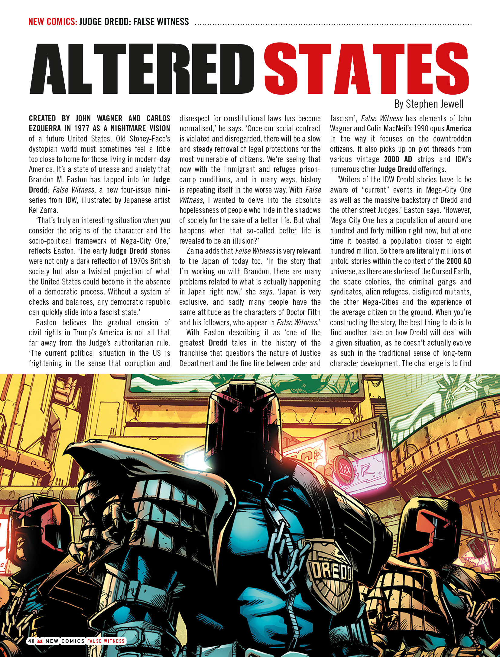 Judge Dredd Megazine (2003-) issue 418 - Page 40