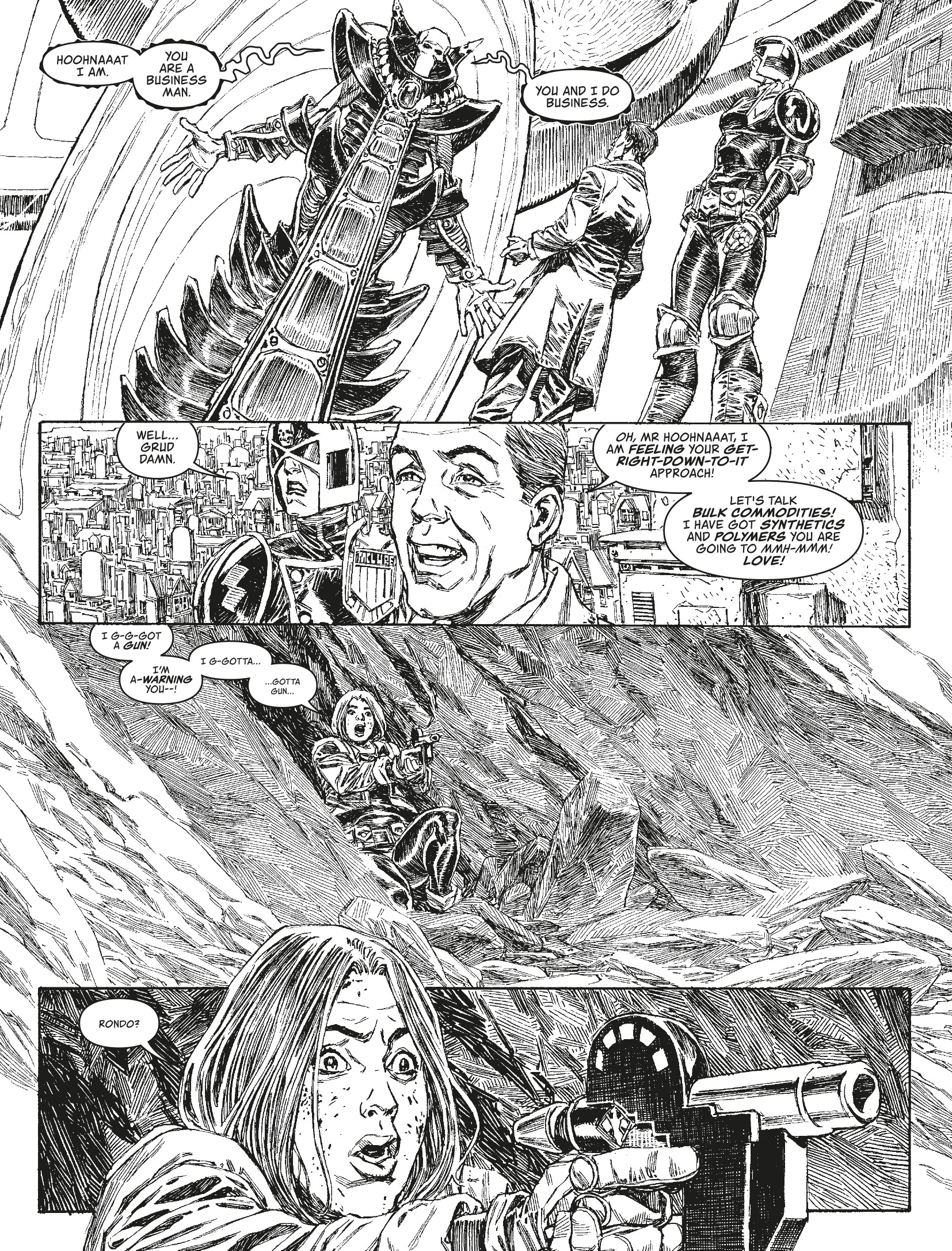 Judge Dredd Megazine (2003-) issue 418 - Page 57