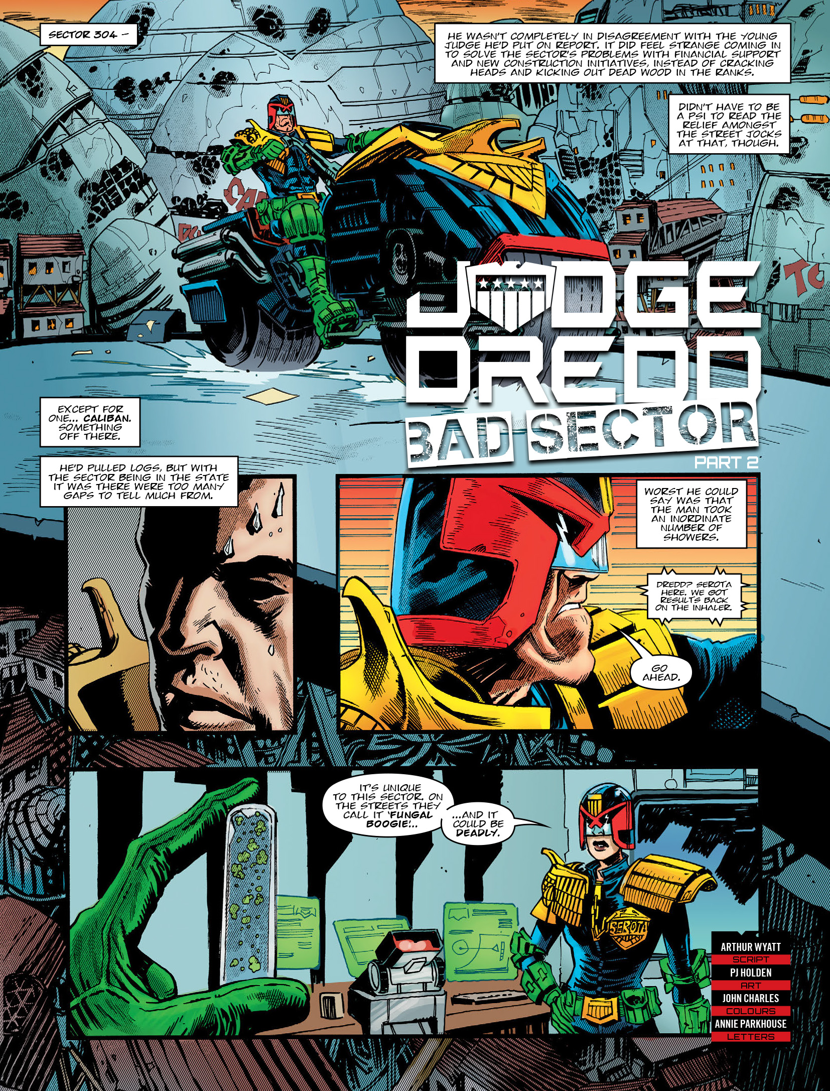 Judge Dredd Megazine (2003-) issue 419 - Page 5