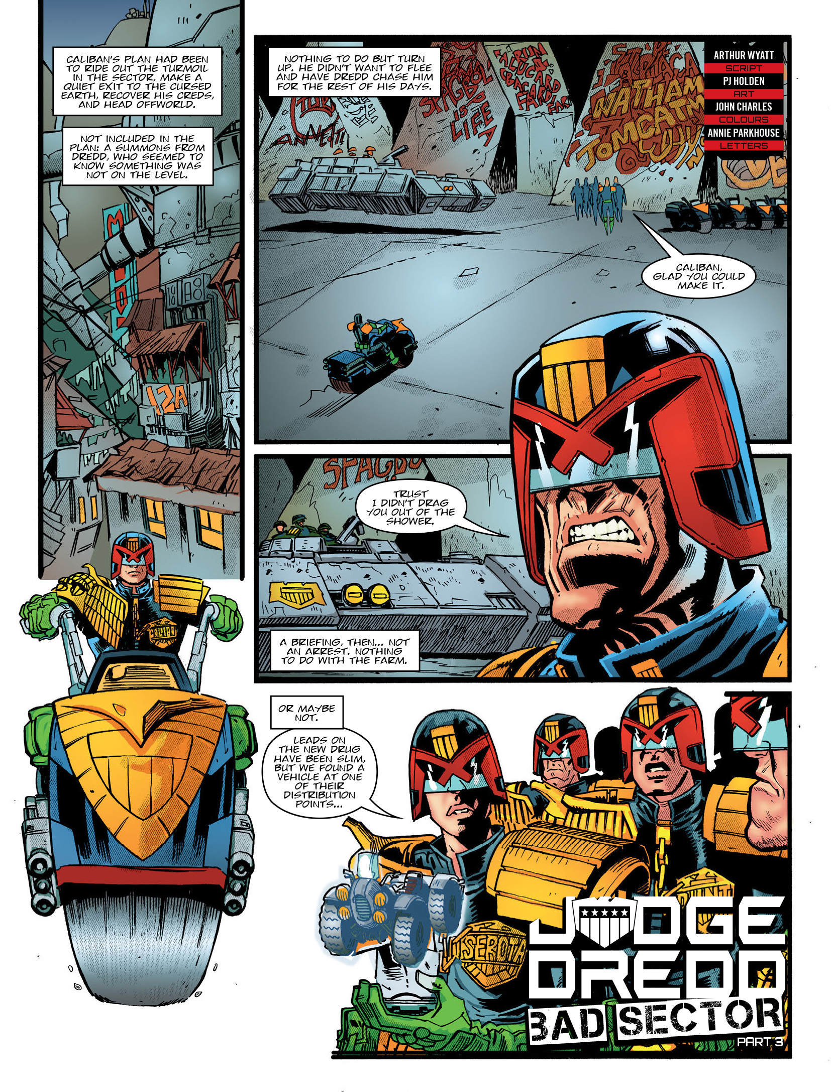 Judge Dredd Megazine (2003-) issue 420 - Page 5