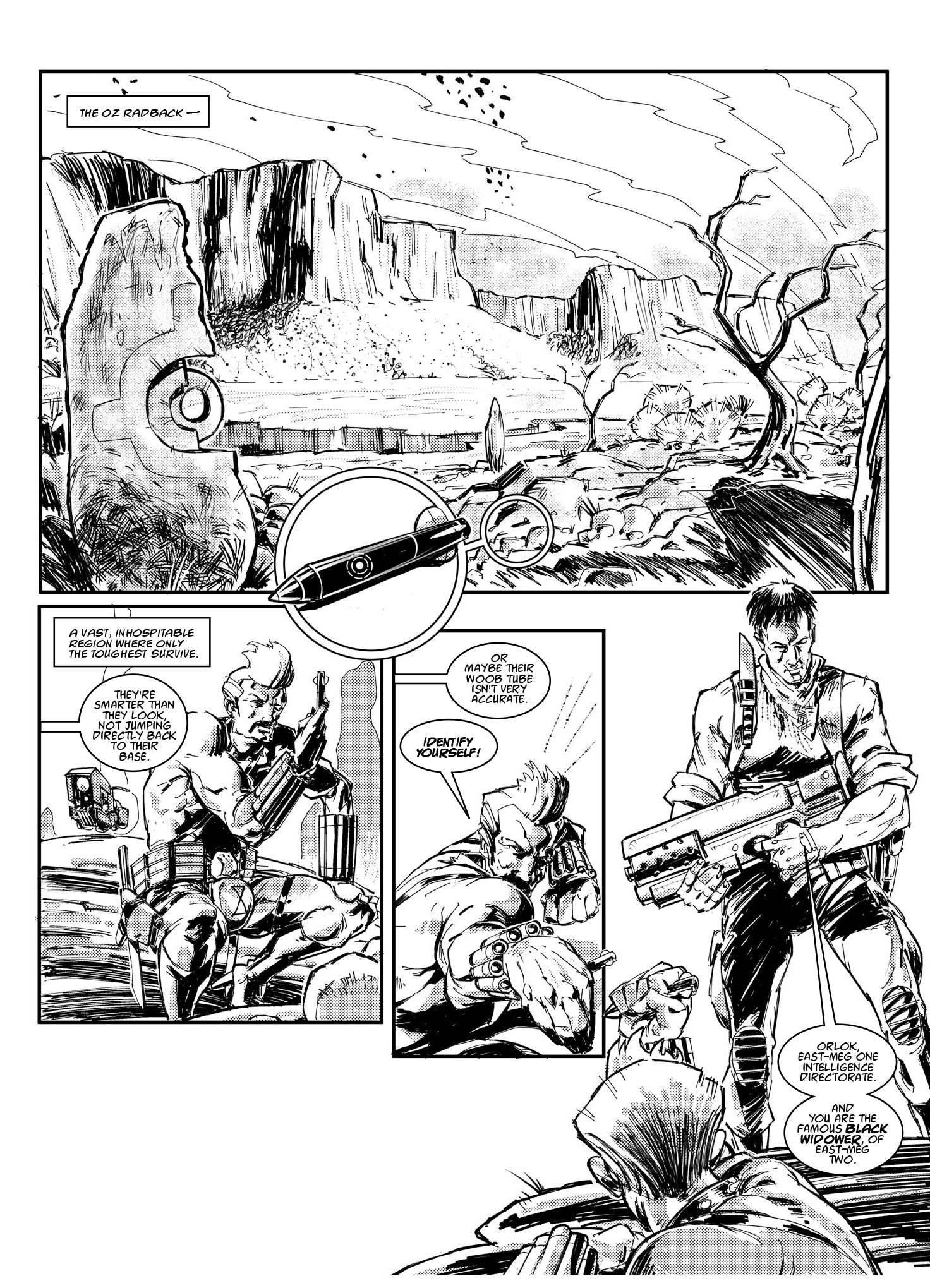 Judge Dredd Megazine (2003-) issue 420 - Page 110