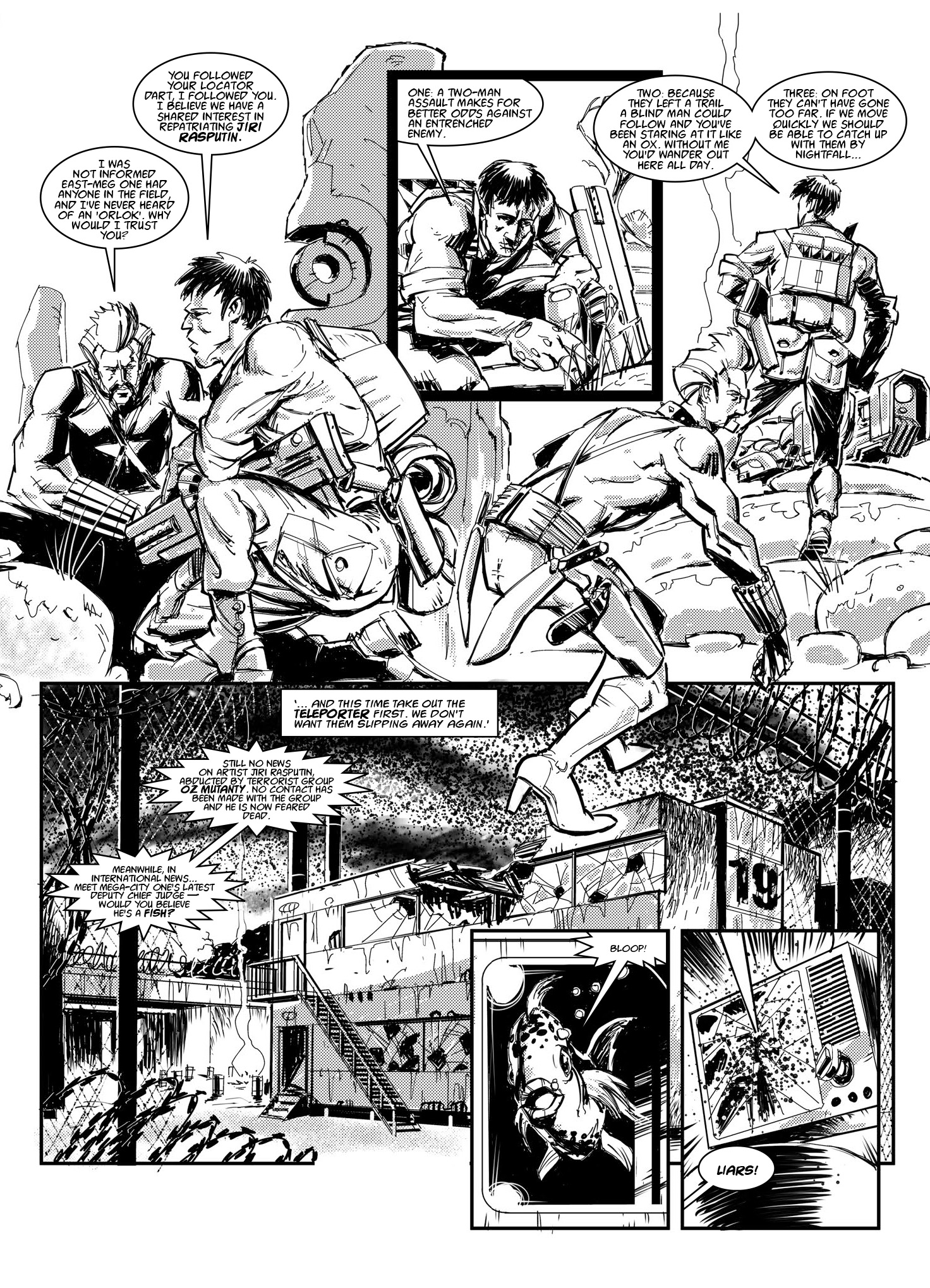 Judge Dredd Megazine (2003-) issue 420 - Page 111