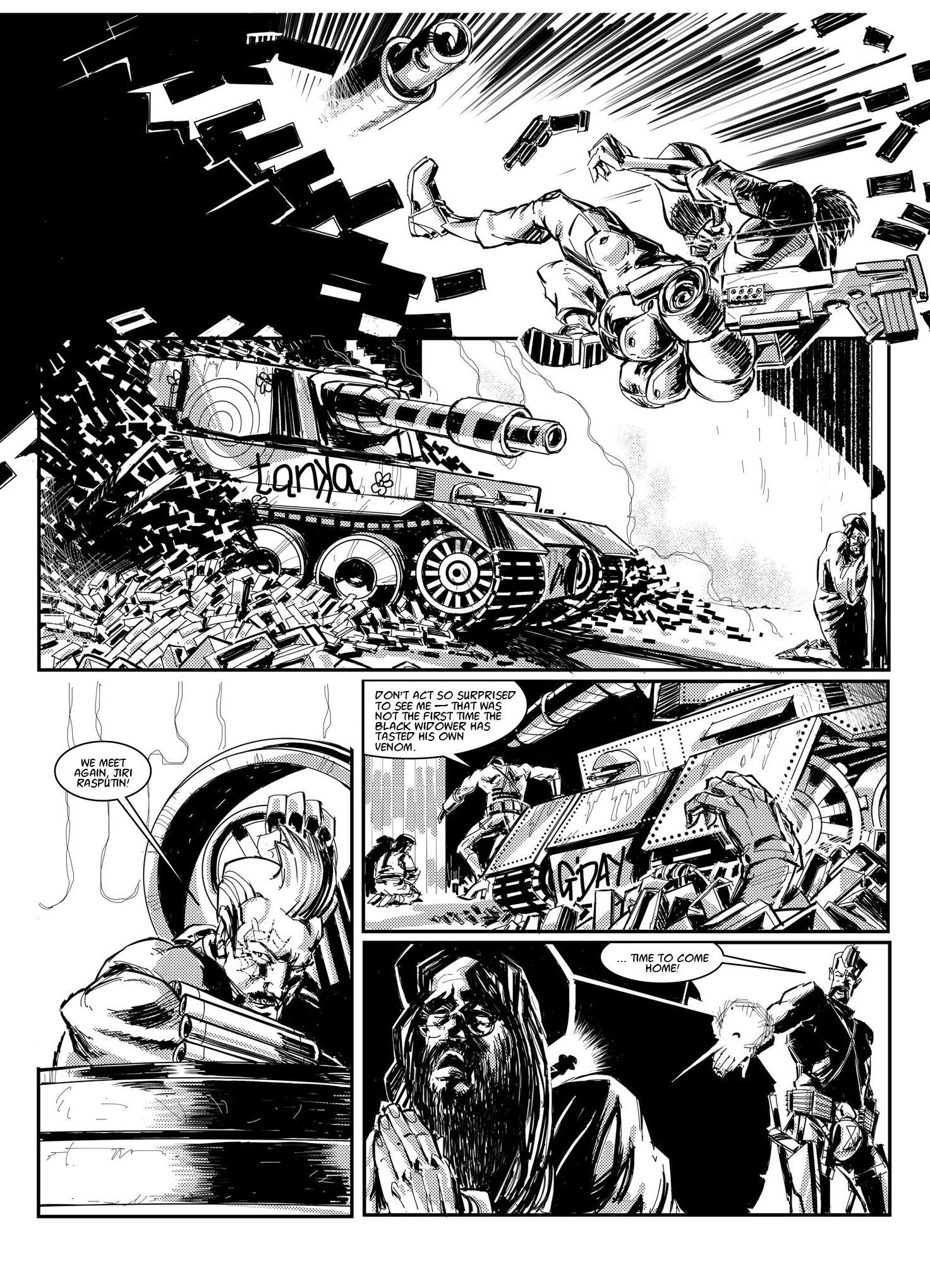 Judge Dredd Megazine (2003-) issue 420 - Page 124