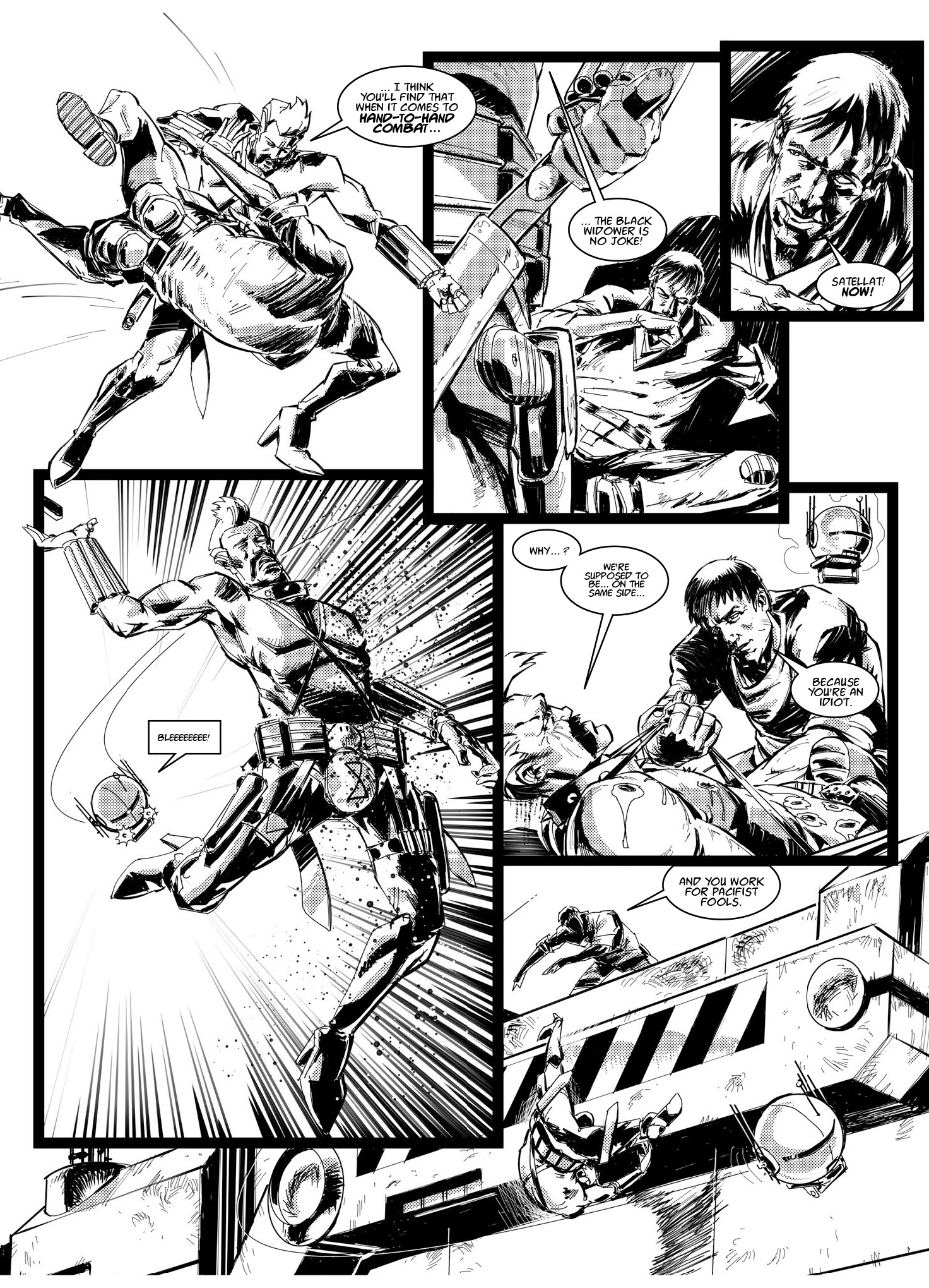 Judge Dredd Megazine (2003-) issue 420 - Page 128