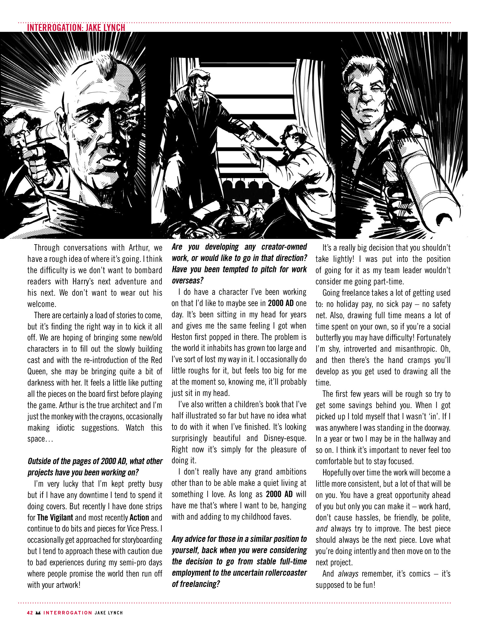 Judge Dredd Megazine (2003-) issue 420 - Page 42