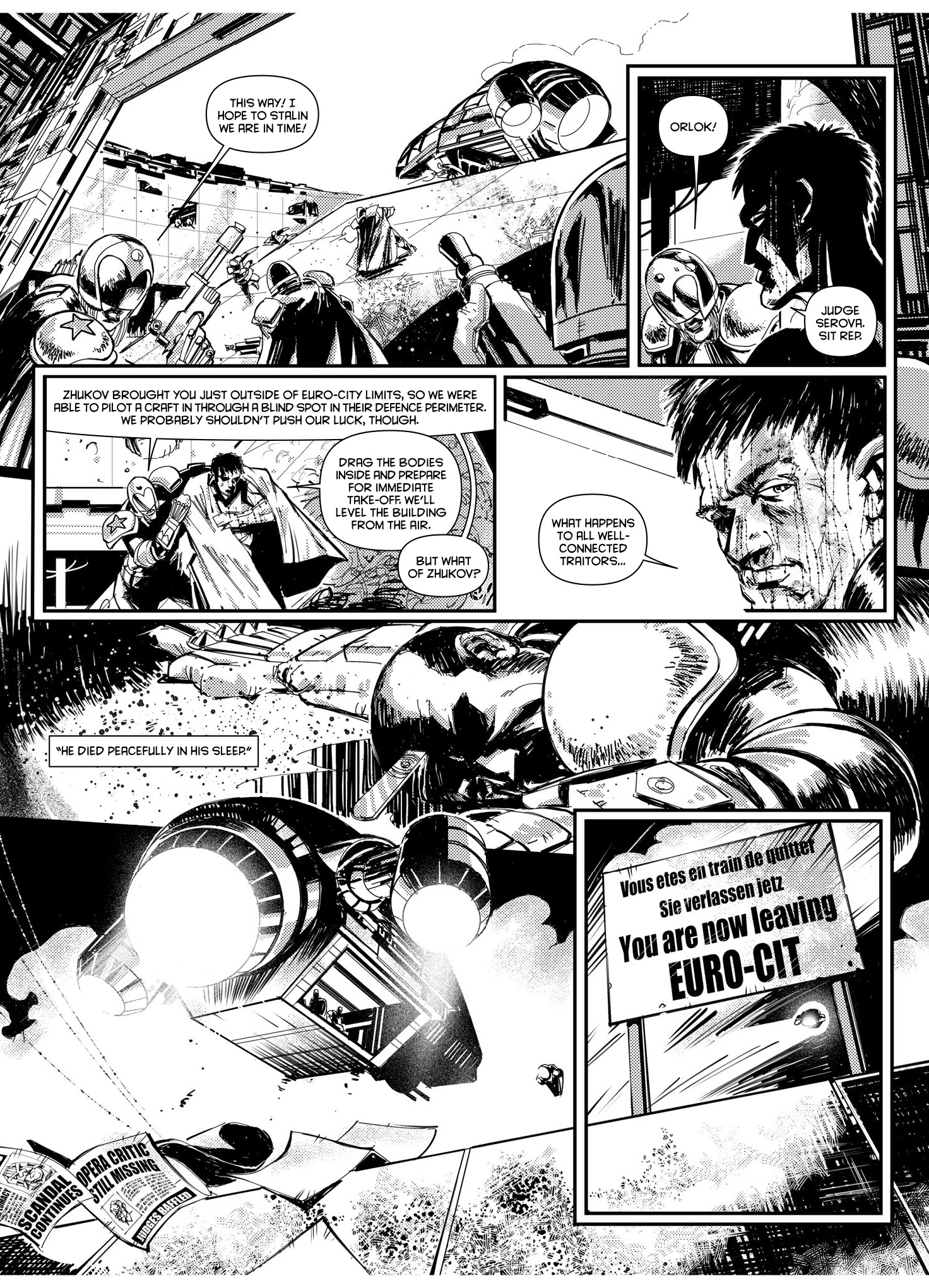 Judge Dredd Megazine (2003-) issue 420 - Page 97