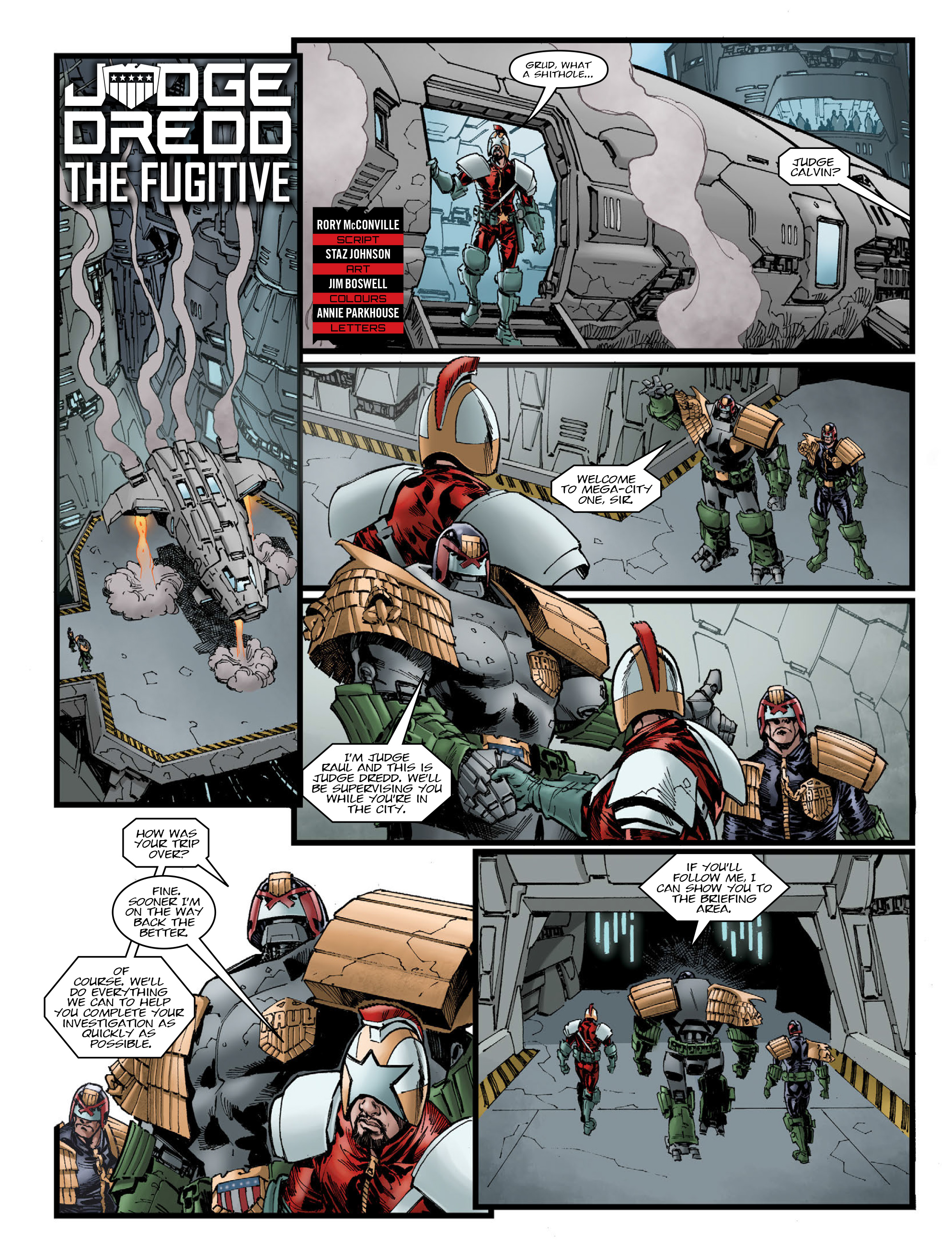 Judge Dredd Megazine (2003-) issue 421 - Page 5