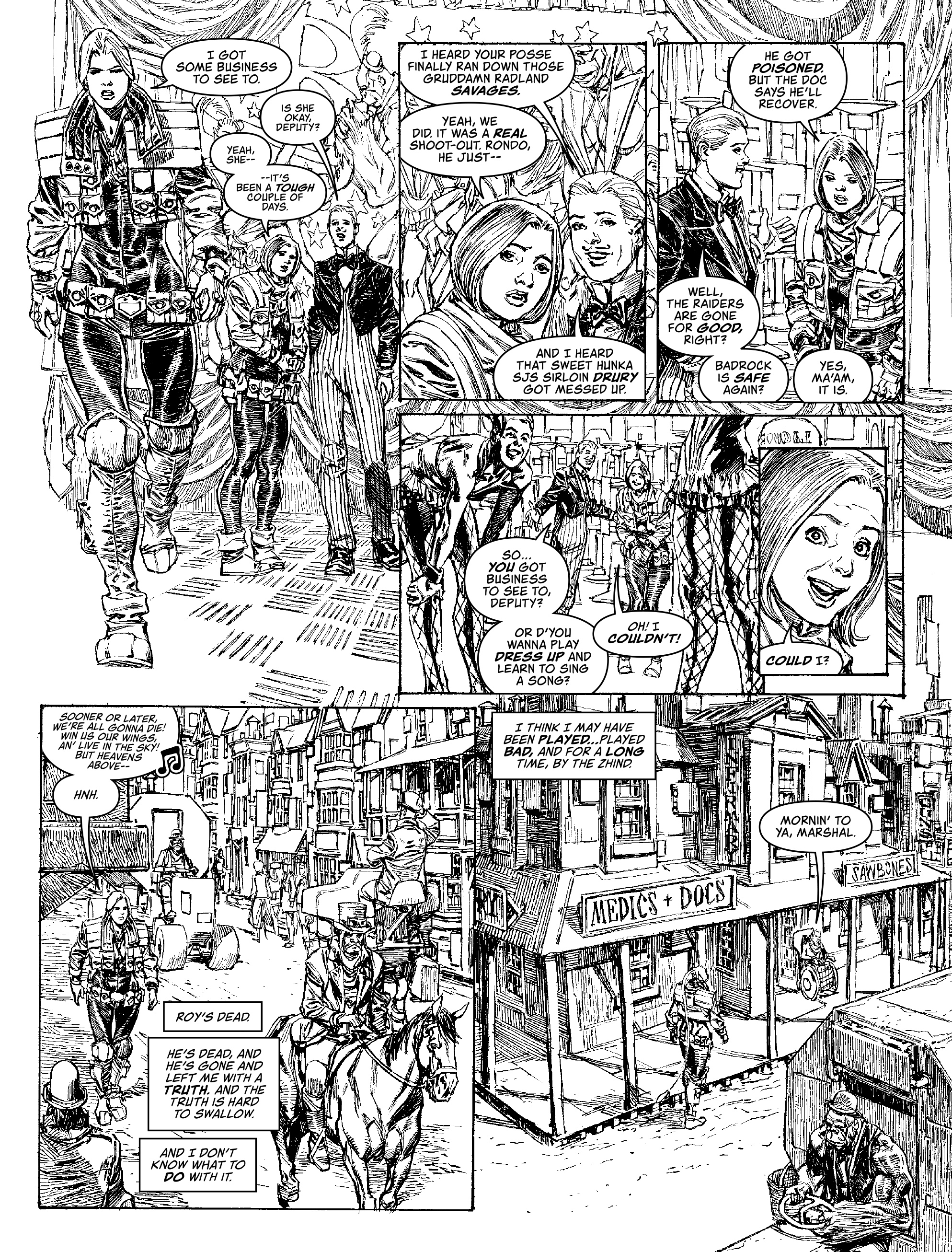 Judge Dredd Megazine (2003-) issue 421 - Page 54