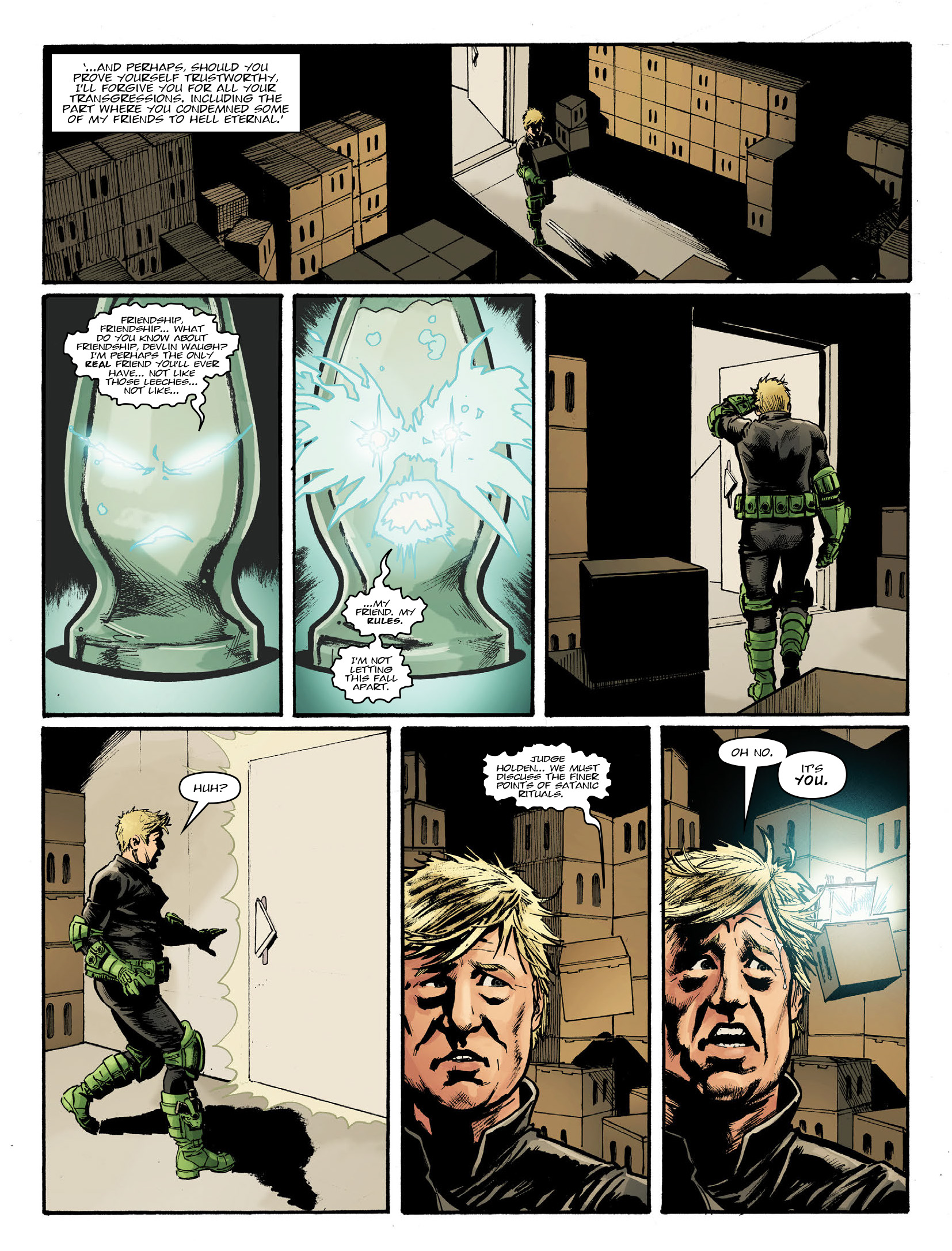 Judge Dredd Megazine (2003-) issue 423 - Page 35