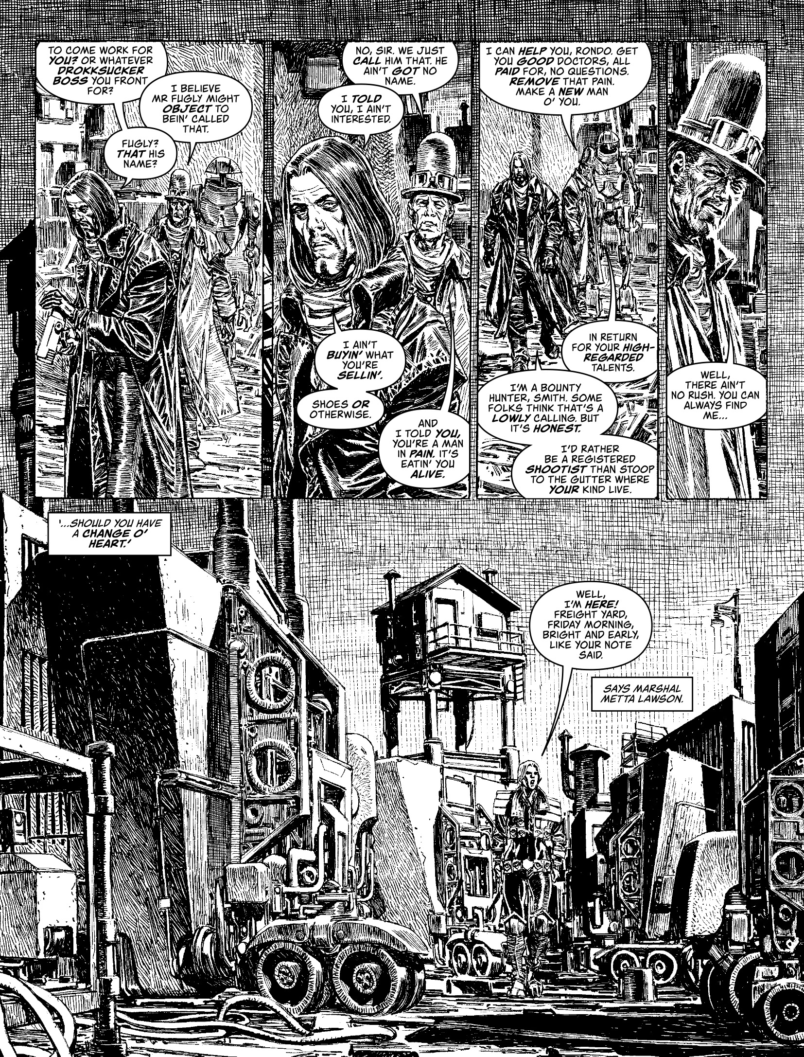 Judge Dredd Megazine (2003-) issue 423 - Page 54