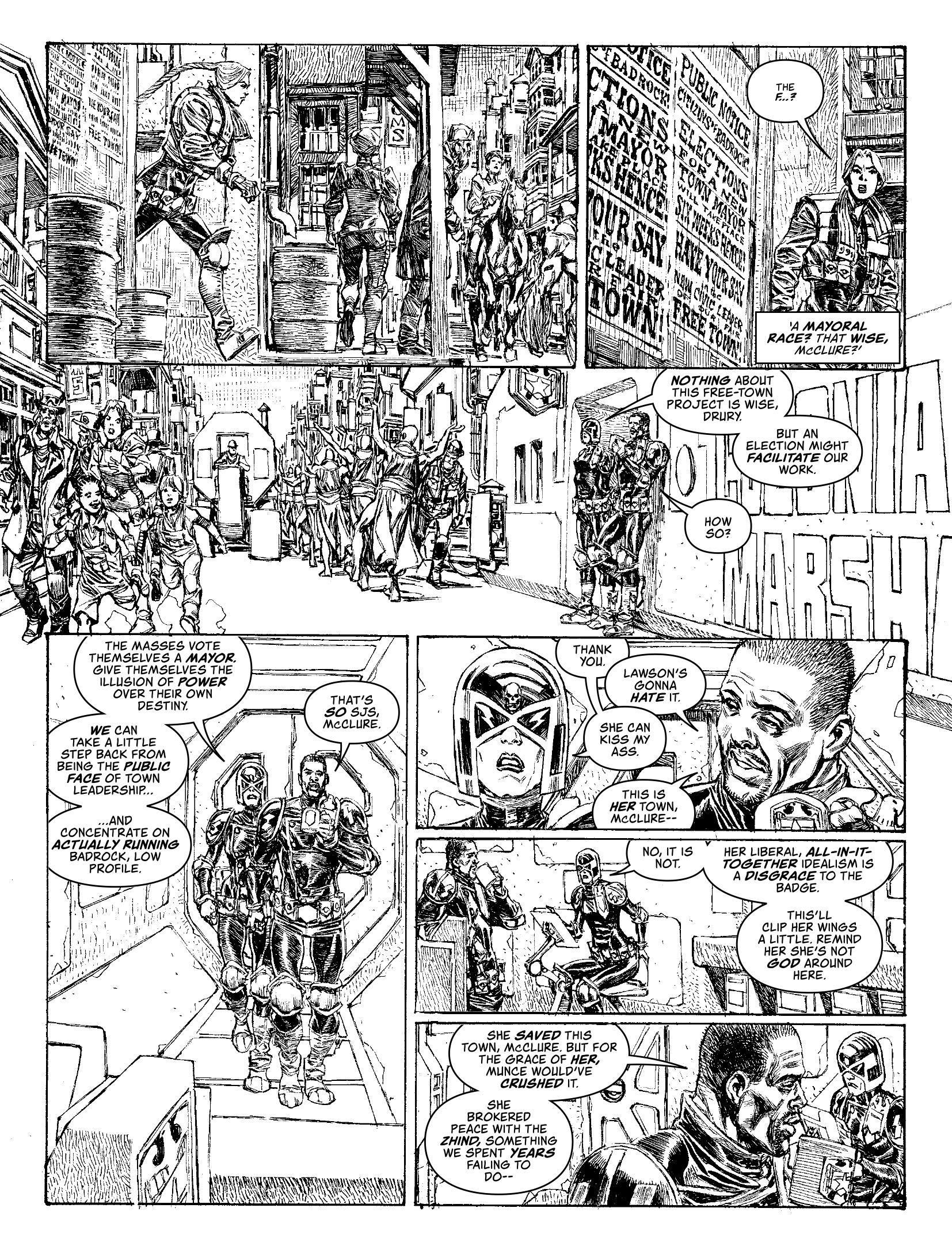 Judge Dredd Megazine (2003-) issue 423 - Page 56