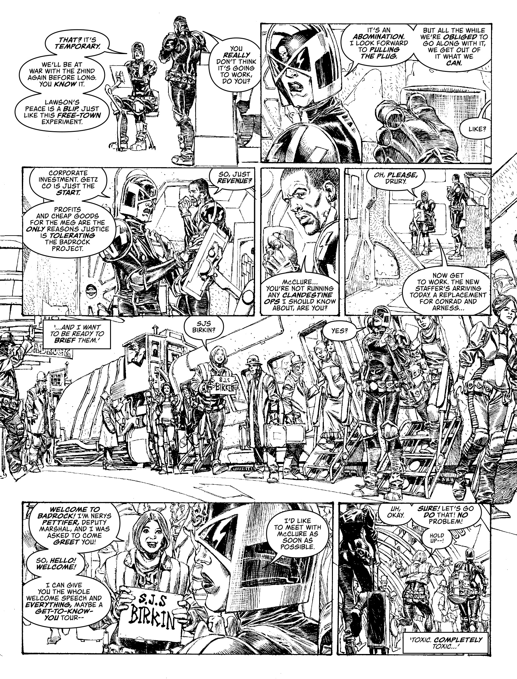 Judge Dredd Megazine (2003-) issue 423 - Page 57