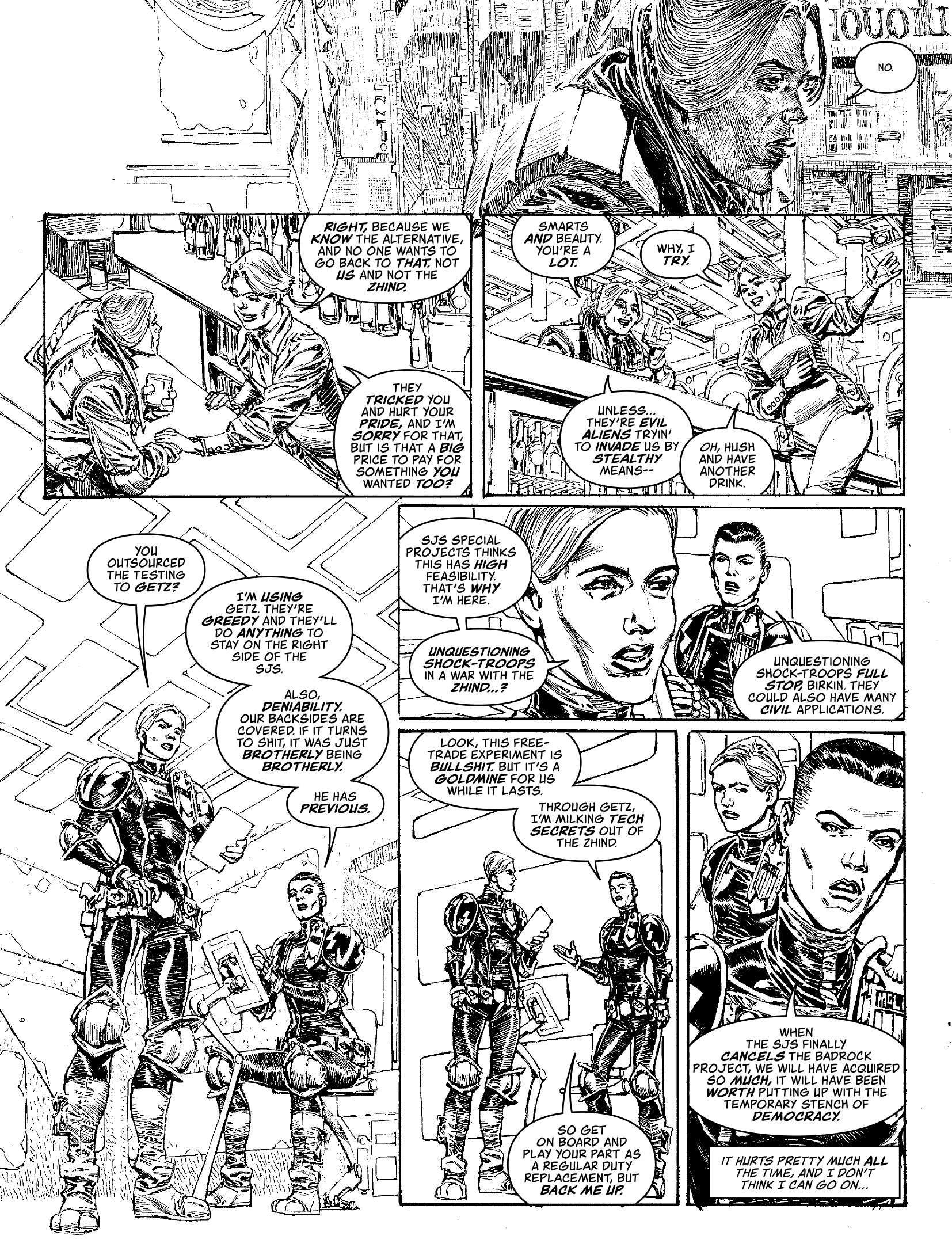 Judge Dredd Megazine (2003-) issue 423 - Page 61