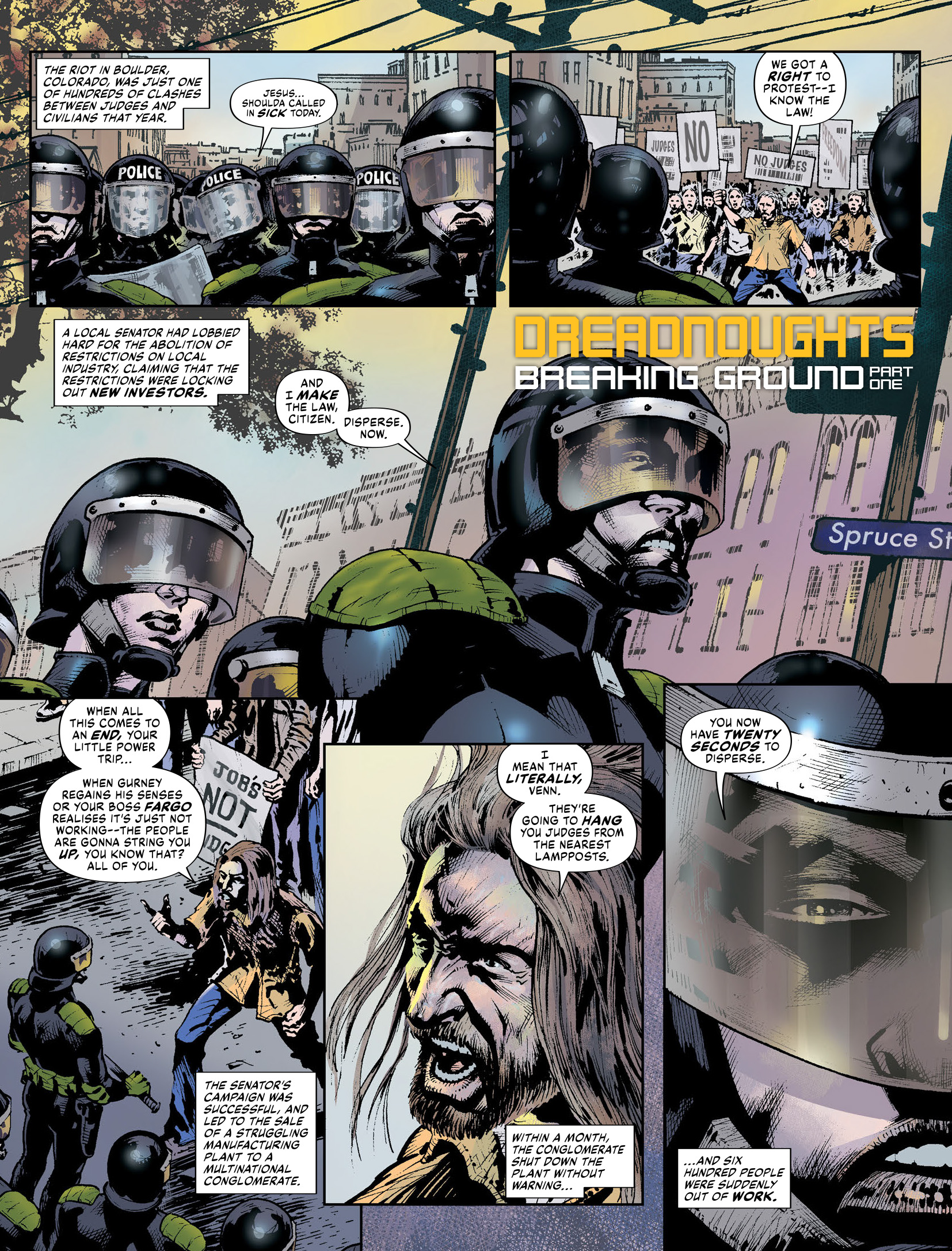 Judge Dredd Megazine (2003-) issue 424 - Page 39