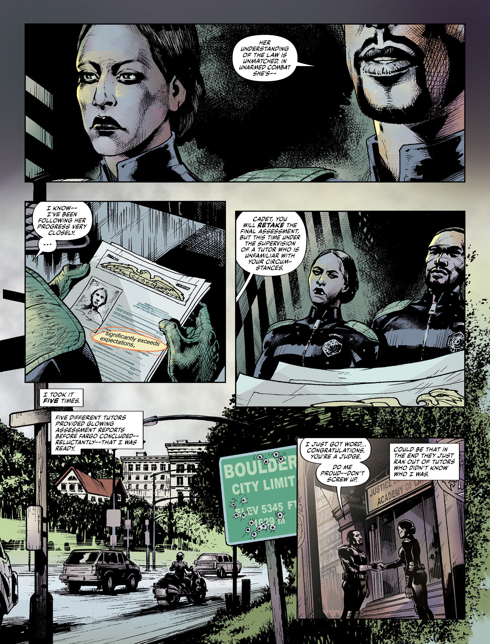 Judge Dredd Megazine (2003-) issue 424 - Page 41