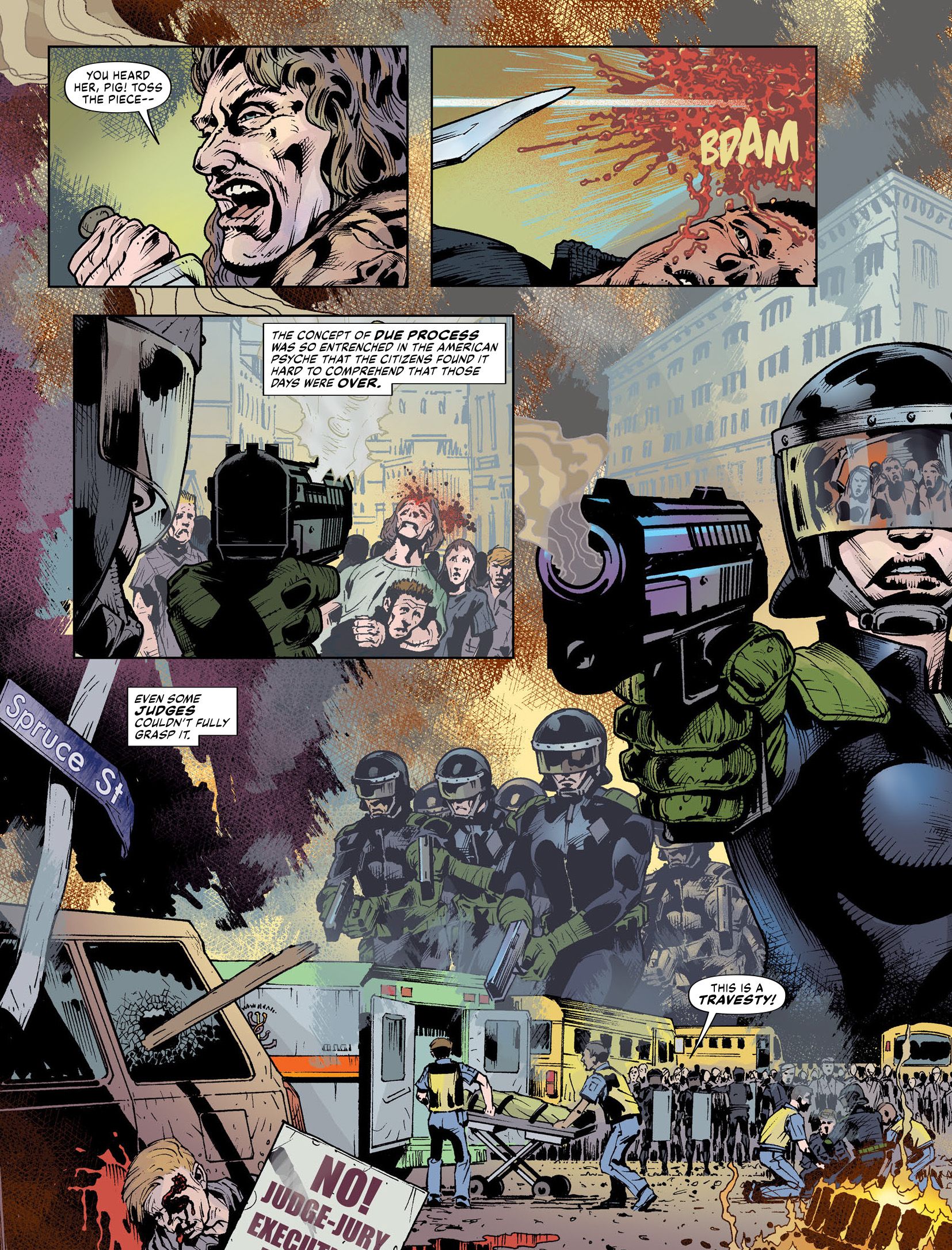 Judge Dredd Megazine (2003-) issue 424 - Page 45