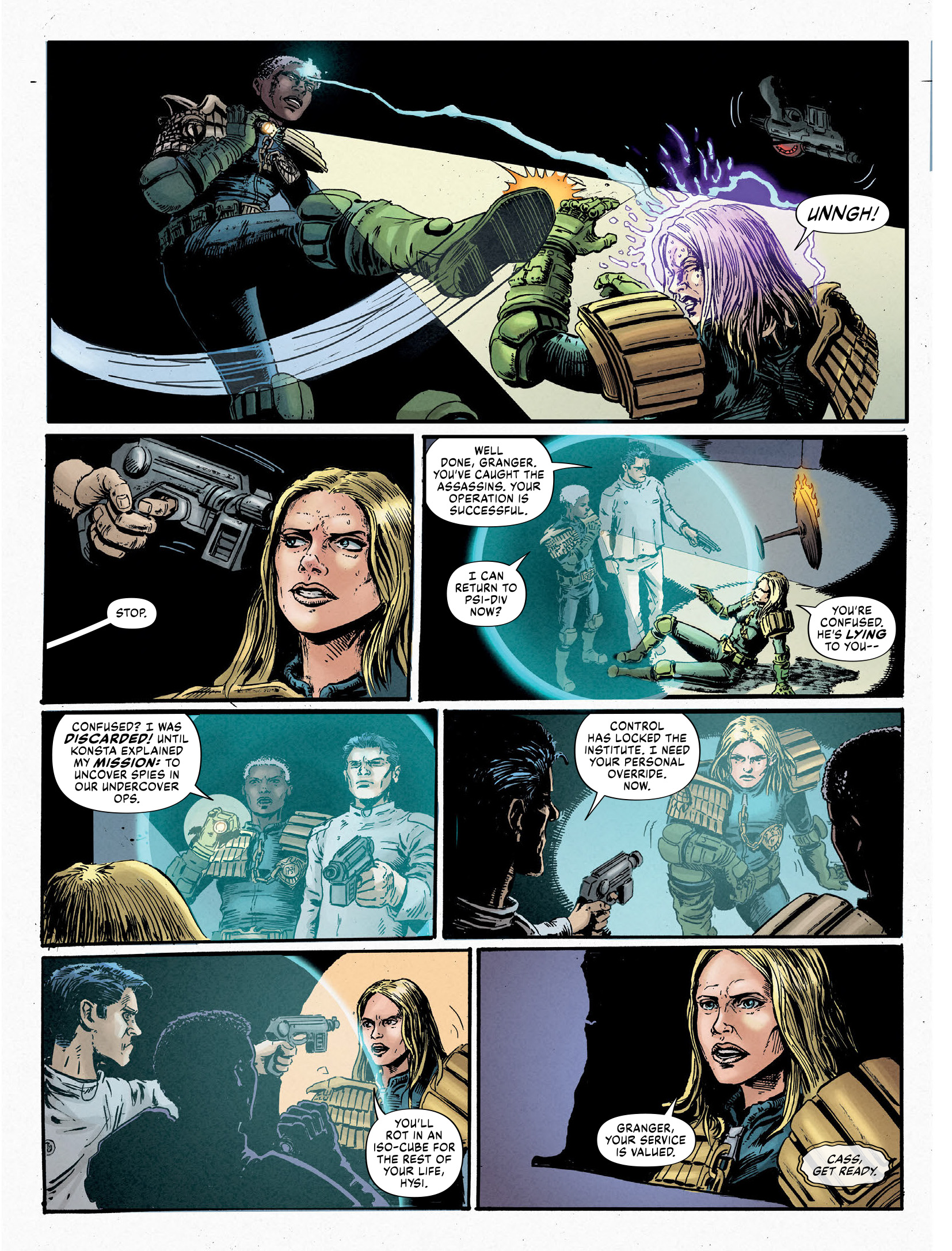 Judge Dredd Megazine (2003-) issue 424 - Page 55