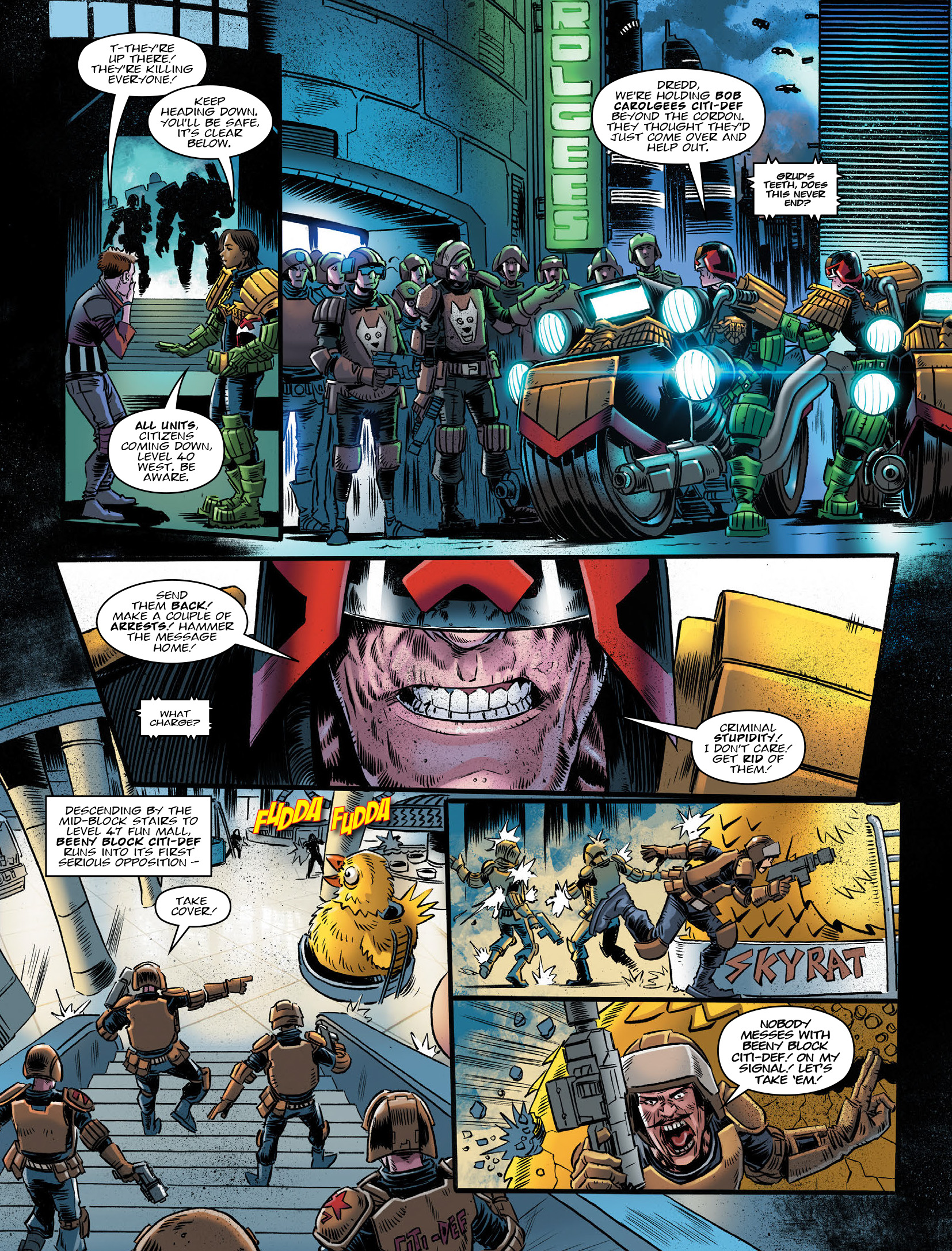 Judge Dredd Megazine (2003-) issue 425 - Page 11