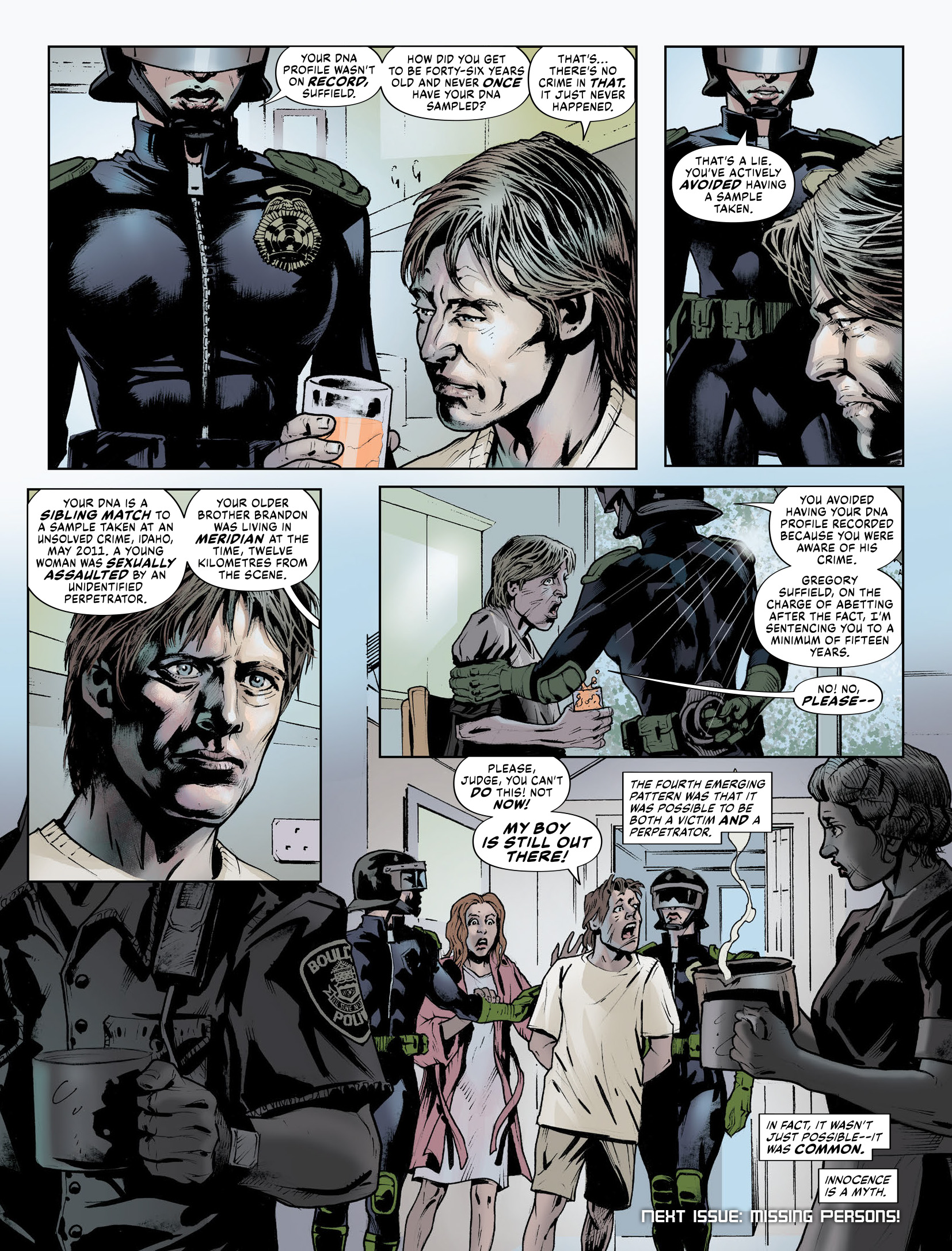 Judge Dredd Megazine (2003-) issue 425 - Page 38