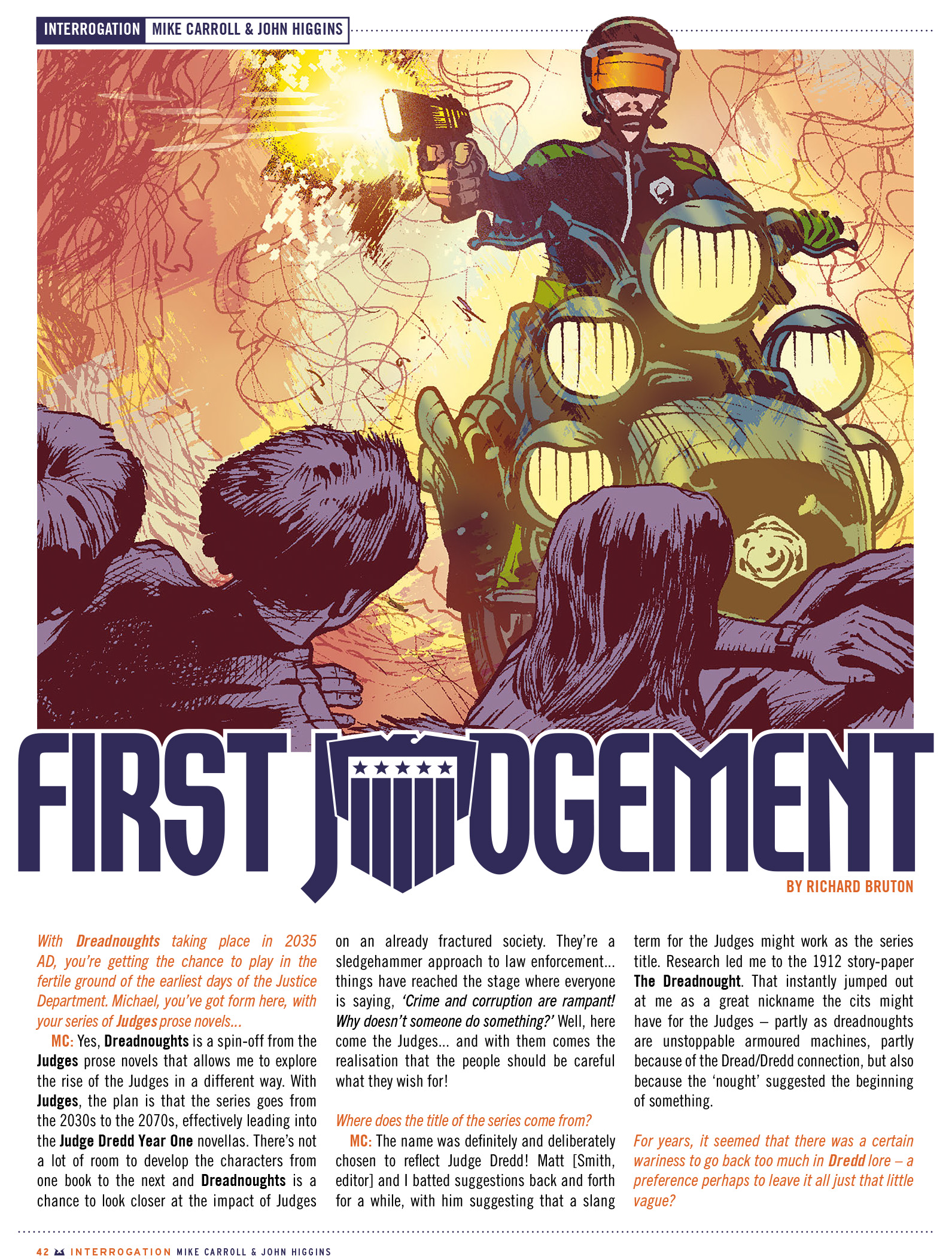 Judge Dredd Megazine (2003-) issue 425 - Page 42