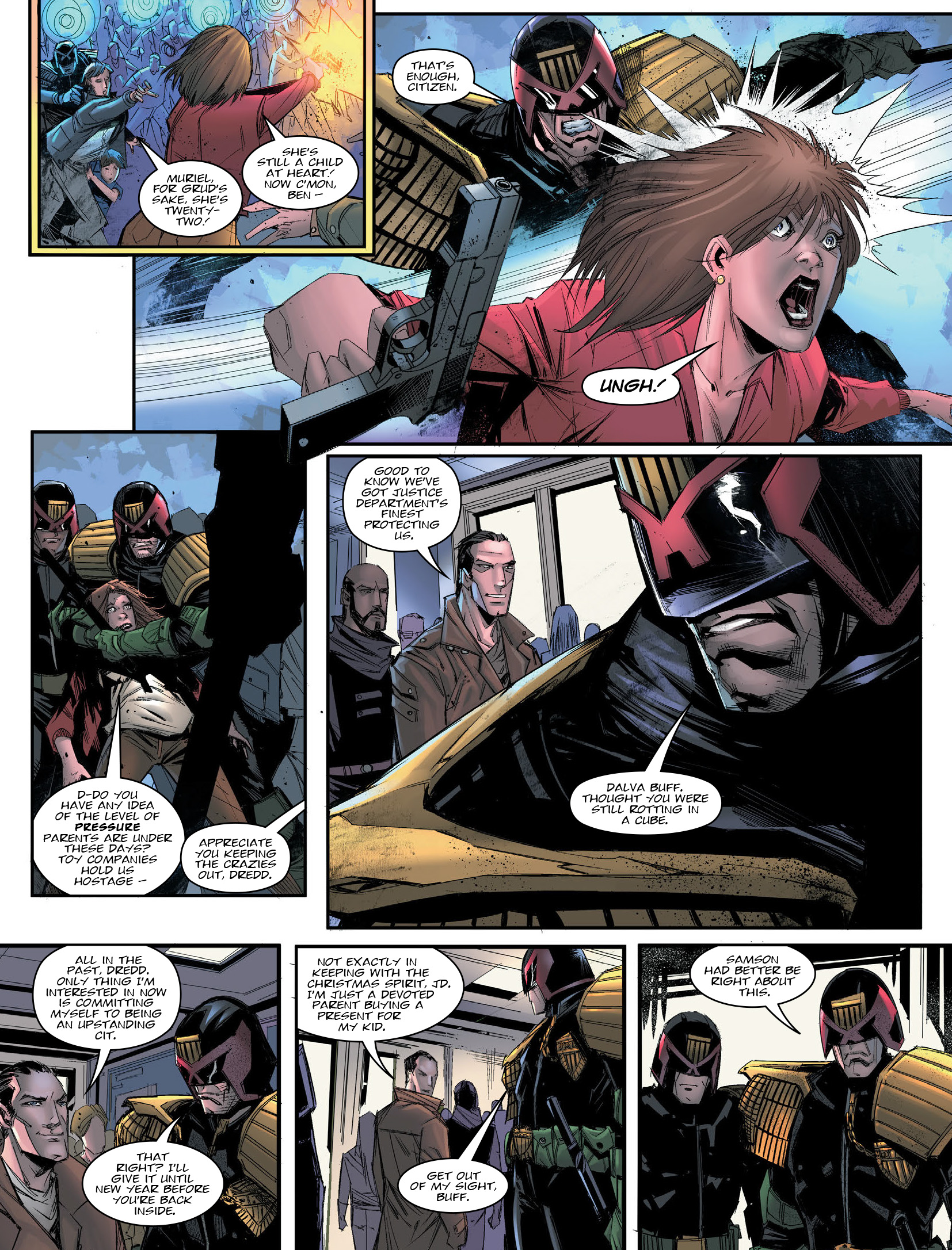 Judge Dredd Megazine (2003-) issue 427 - Page 7