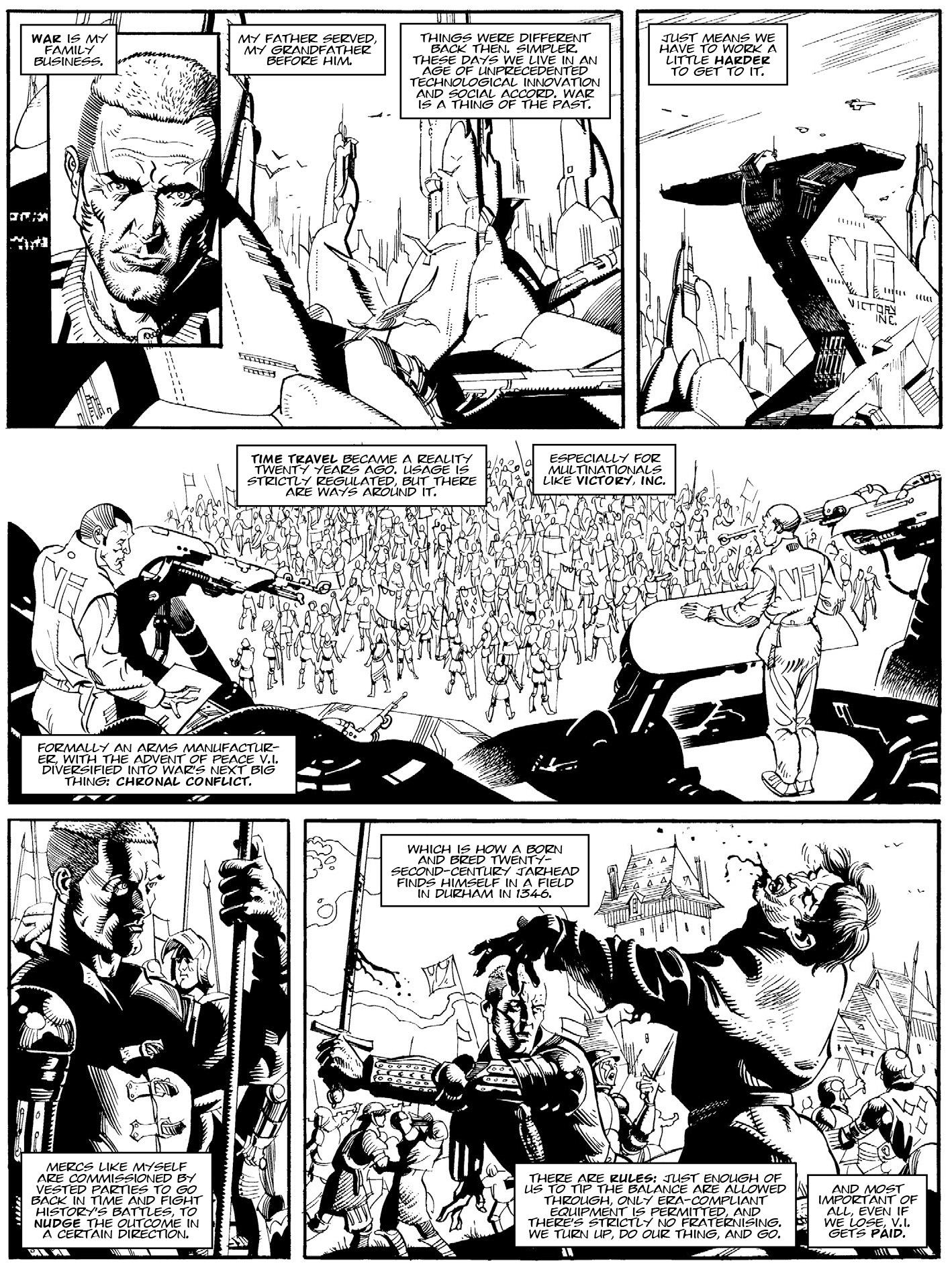 Judge Dredd Megazine (2003-) issue 427 - Page 110