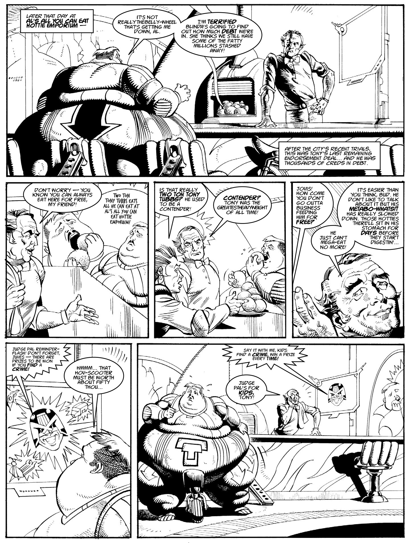 Judge Dredd Megazine (2003-) issue 427 - Page 121