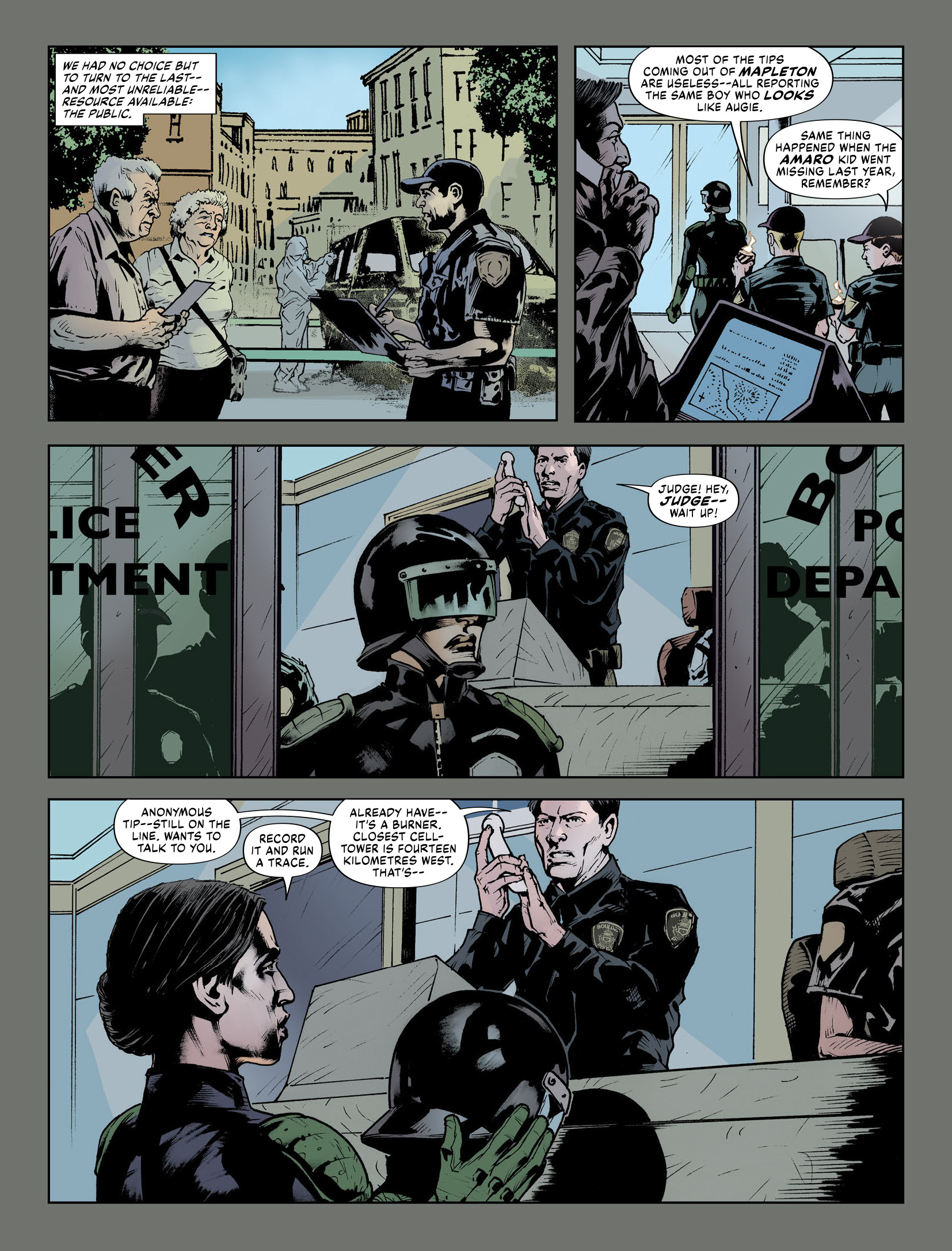 Judge Dredd Megazine (2003-) issue 427 - Page 33