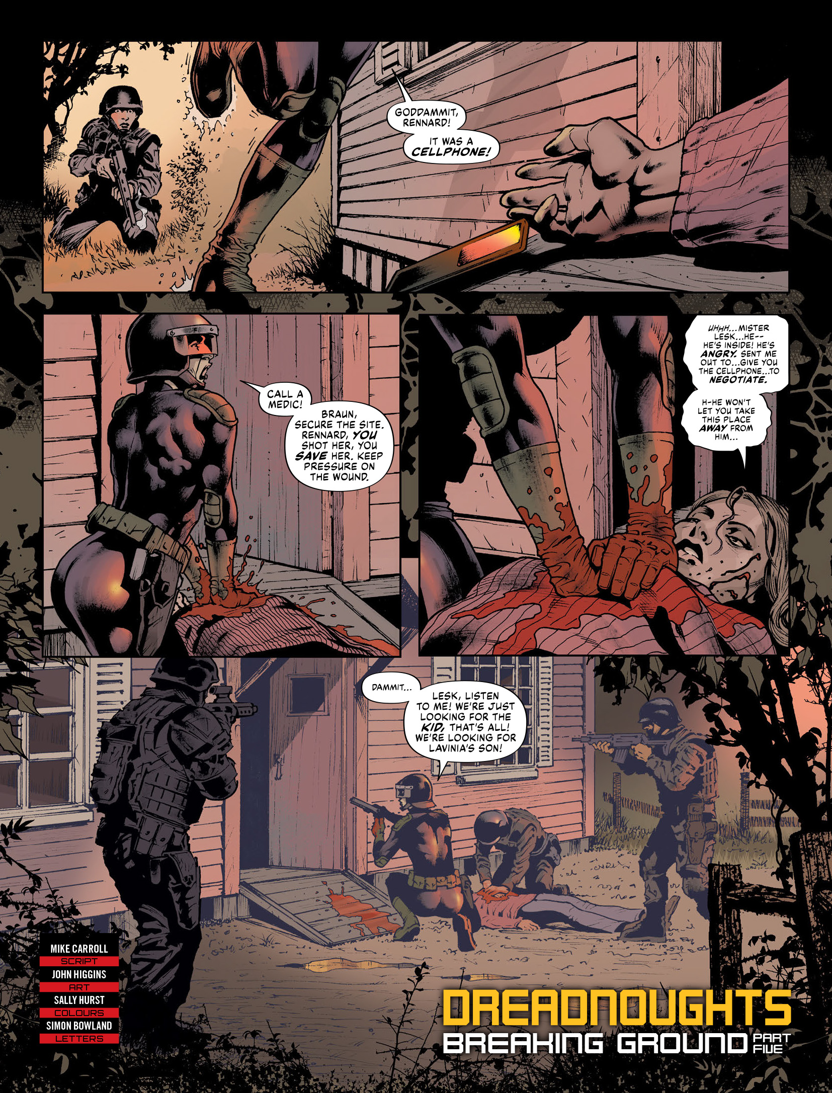 Judge Dredd Megazine (2003-) issue 428 - Page 28