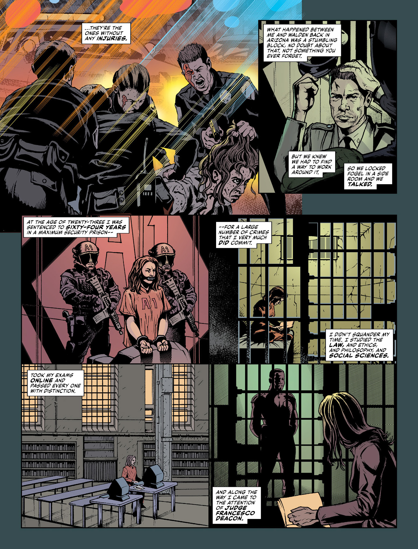 Judge Dredd Megazine (2003-) issue 428 - Page 36