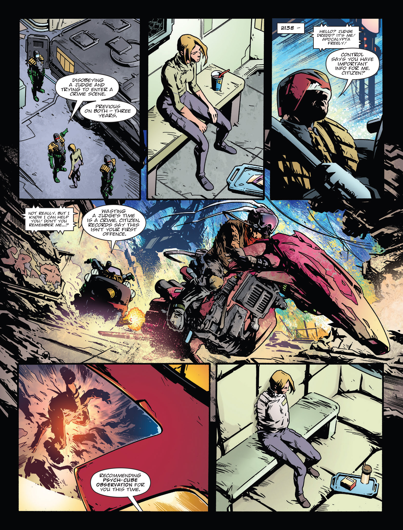 Judge Dredd Megazine (2003-) issue 429 - Page 9