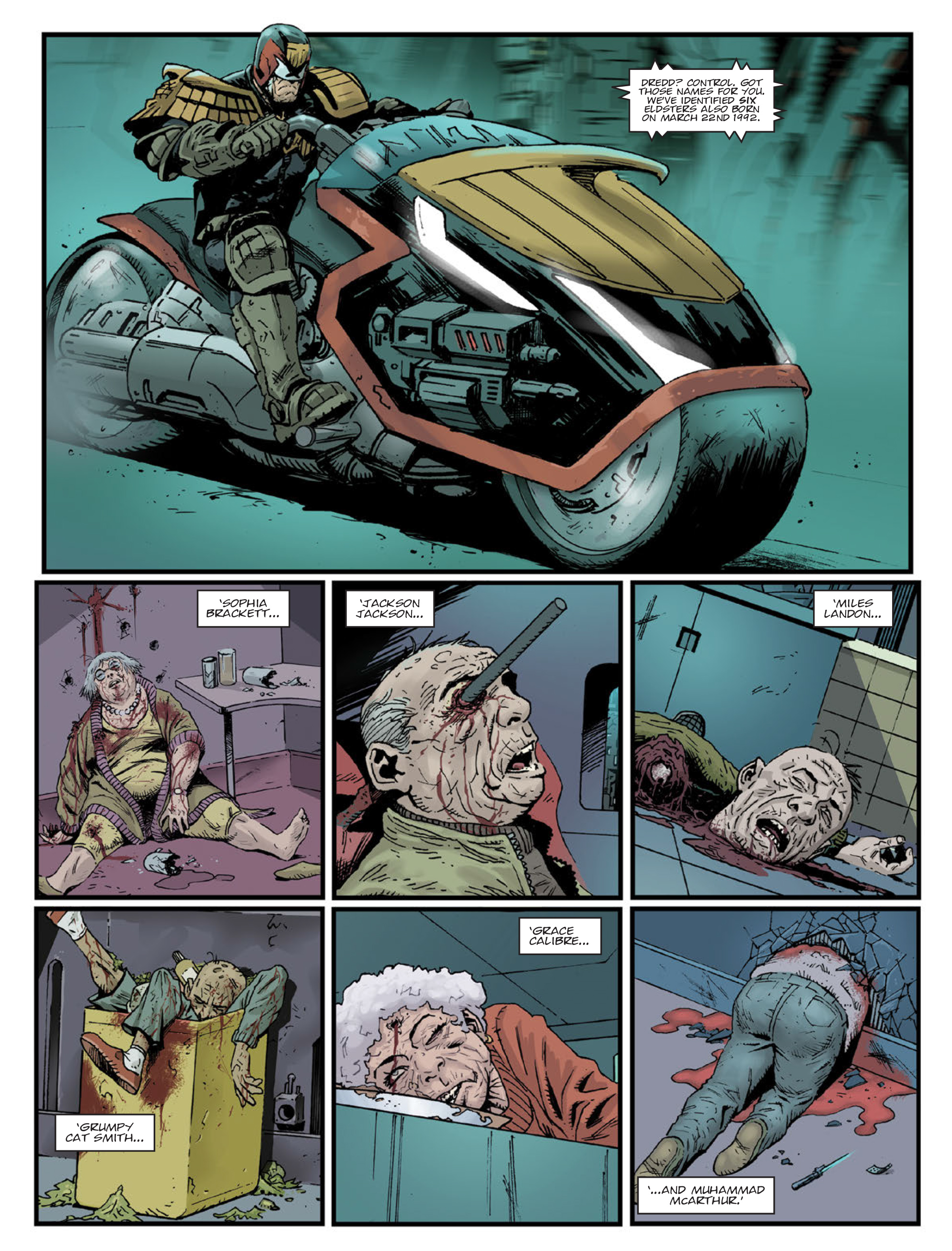 Judge Dredd Megazine (2003-) issue 430 - Page 9