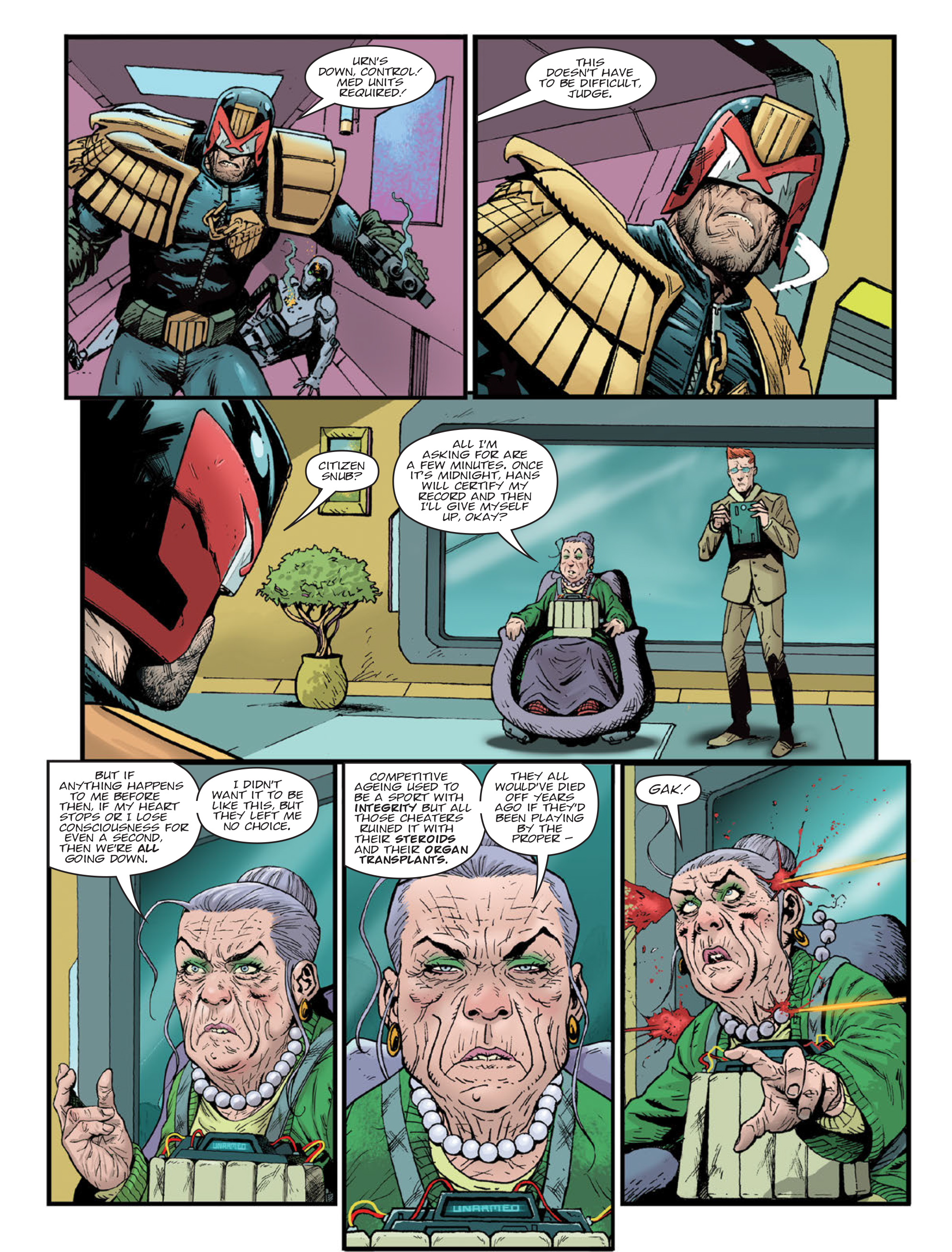 Judge Dredd Megazine (2003-) issue 430 - Page 12