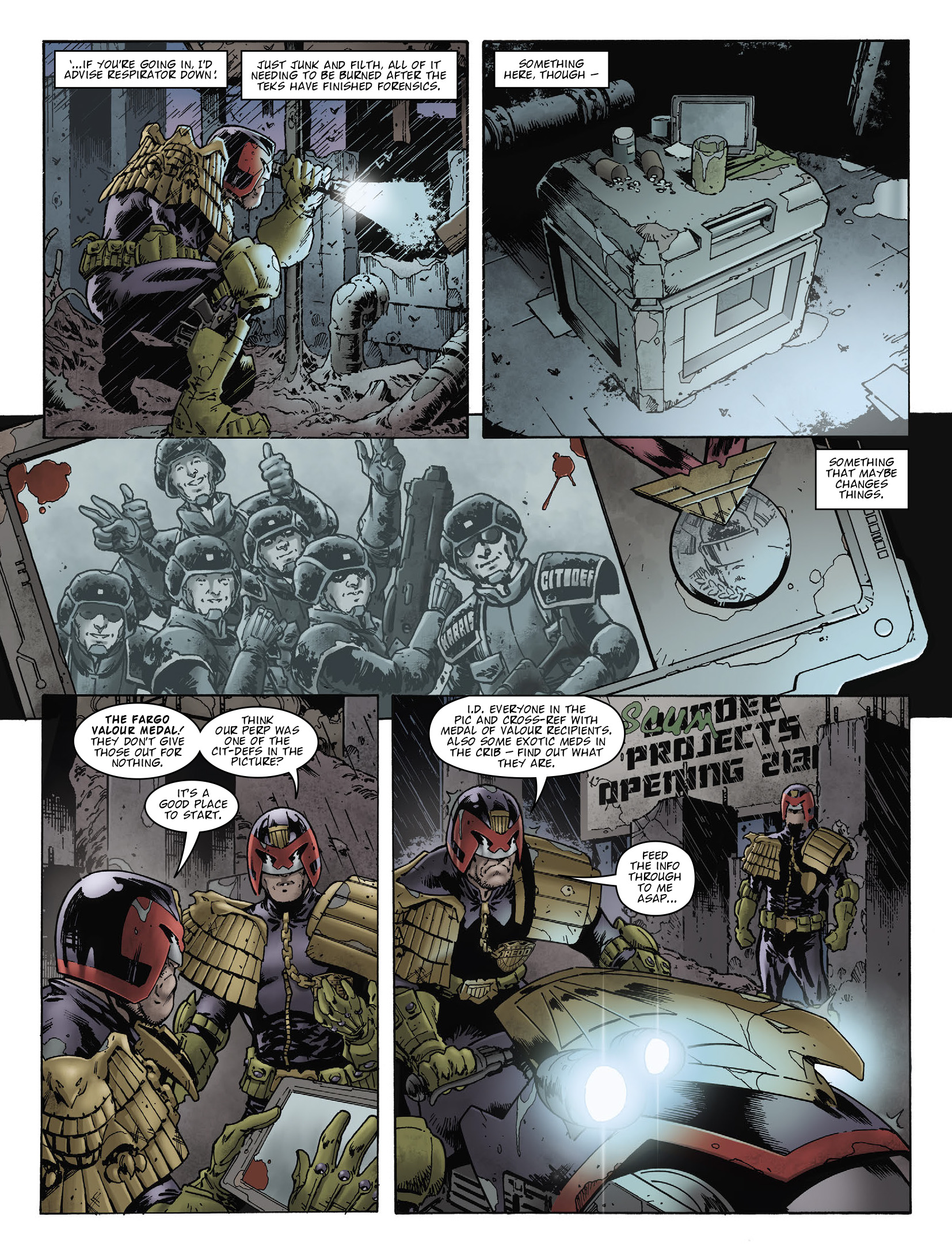 Judge Dredd Megazine (2003-) issue 431 - Page 12