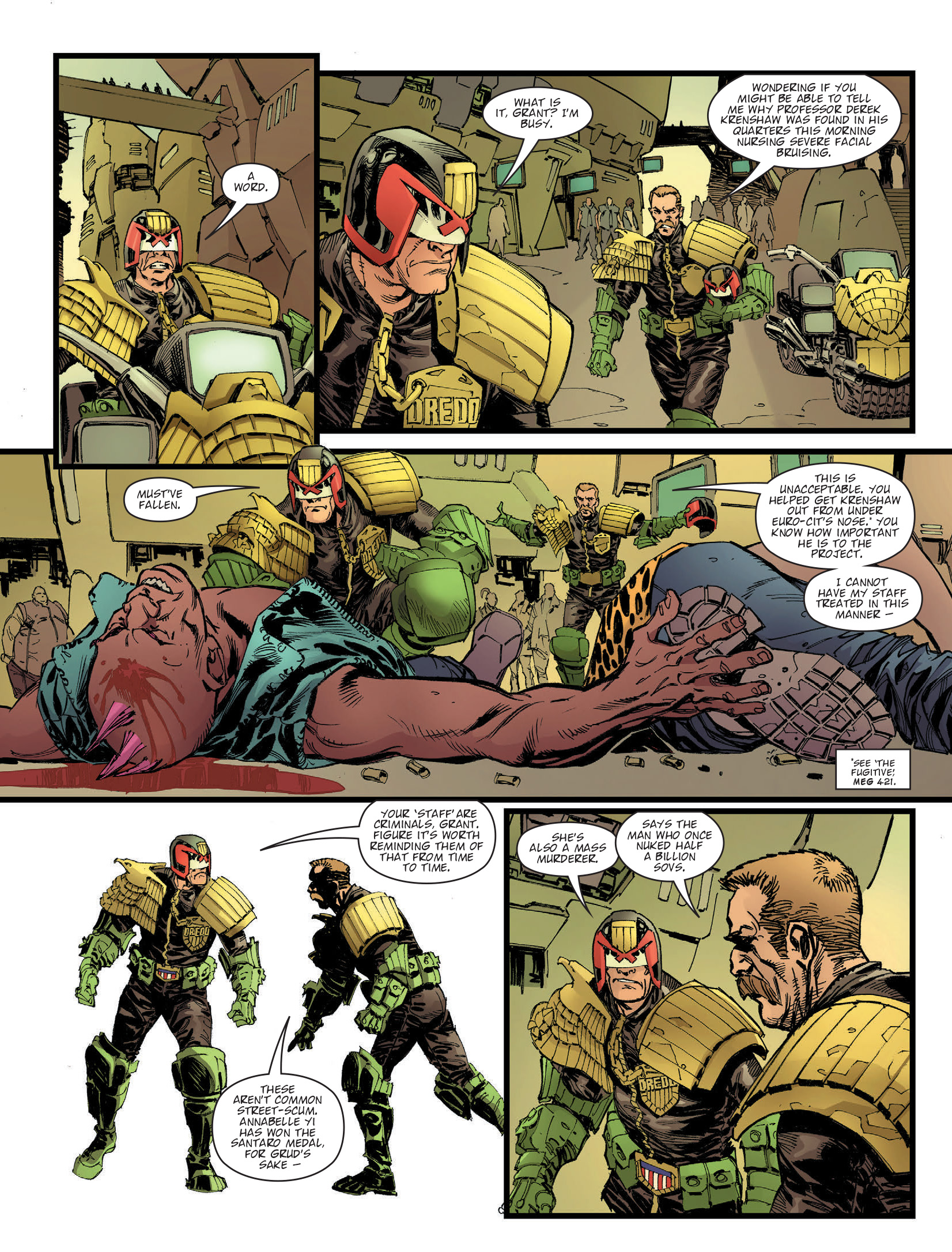 Judge Dredd Megazine (2003-) issue 433 - Page 8