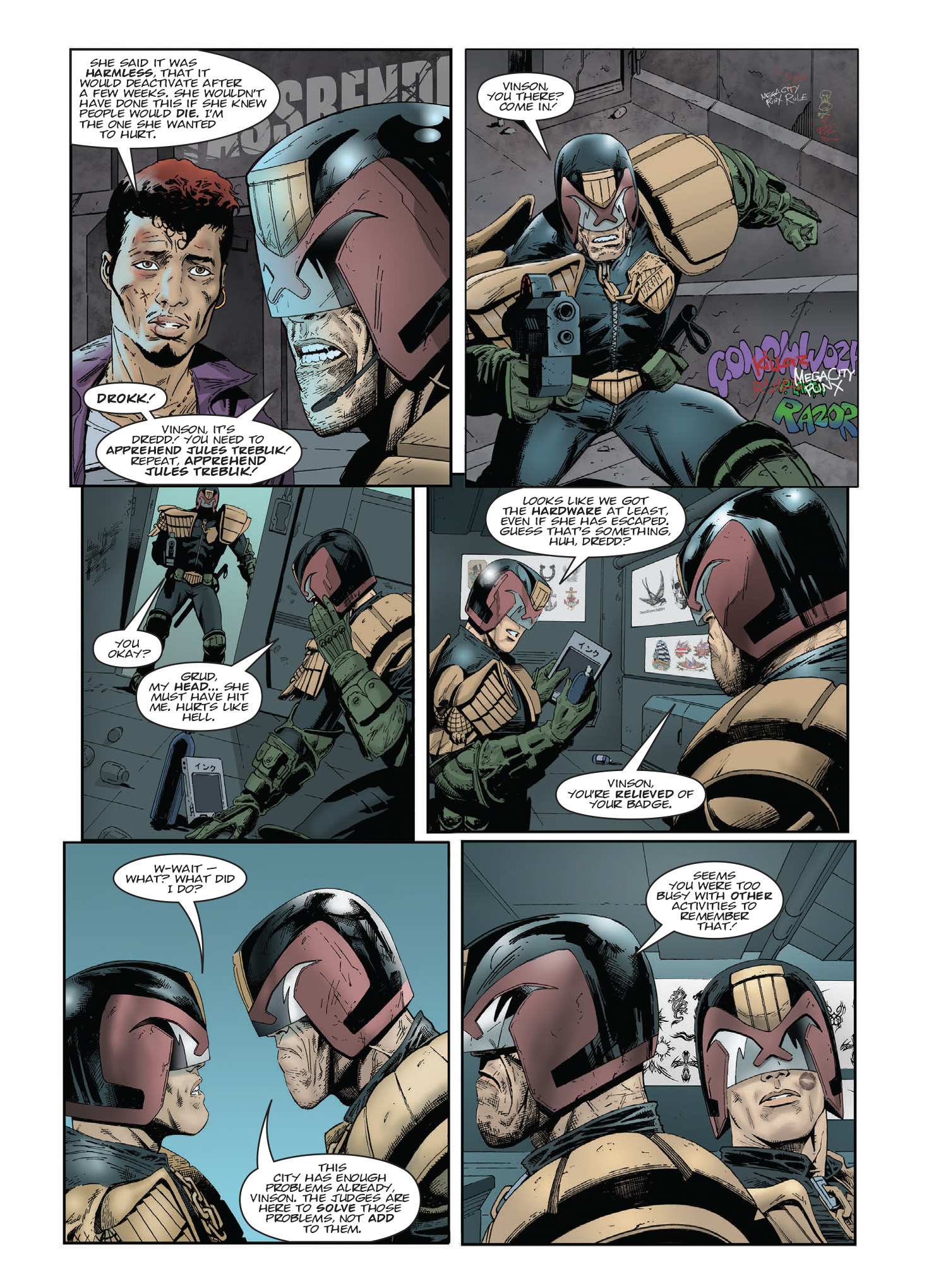 Judge Dredd Megazine (2003-) issue 433 - Page 130